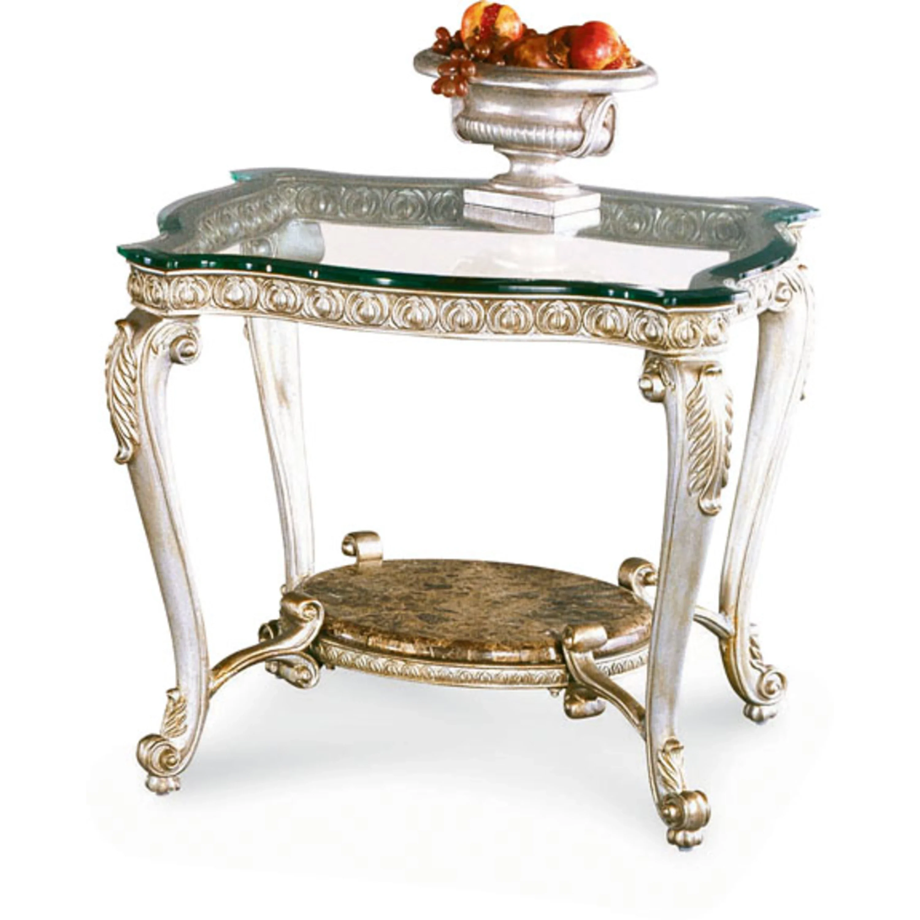 Regency-Rect End Glass Top - Image 2