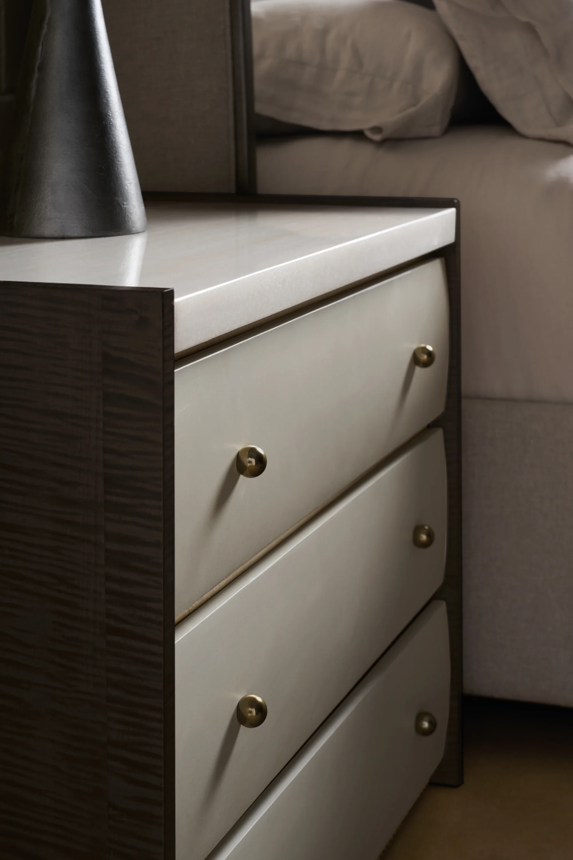 Avignon Bronze Nightstand - Image 3