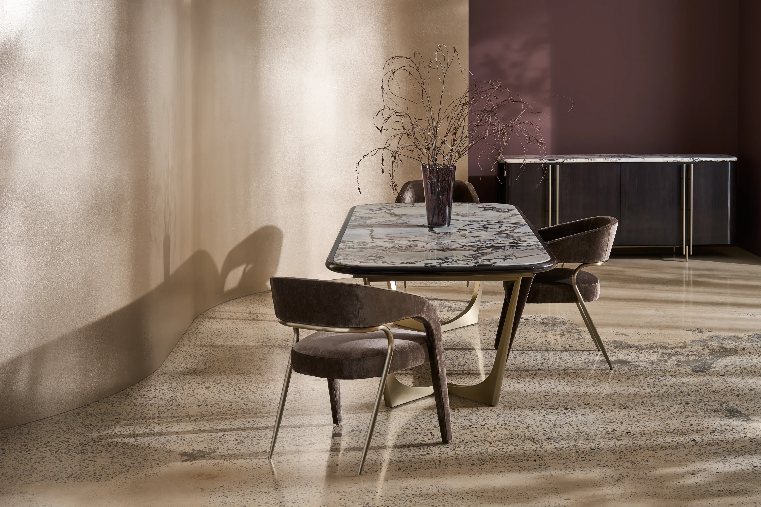 Gazelle Dining Chair - Mink - Image 3