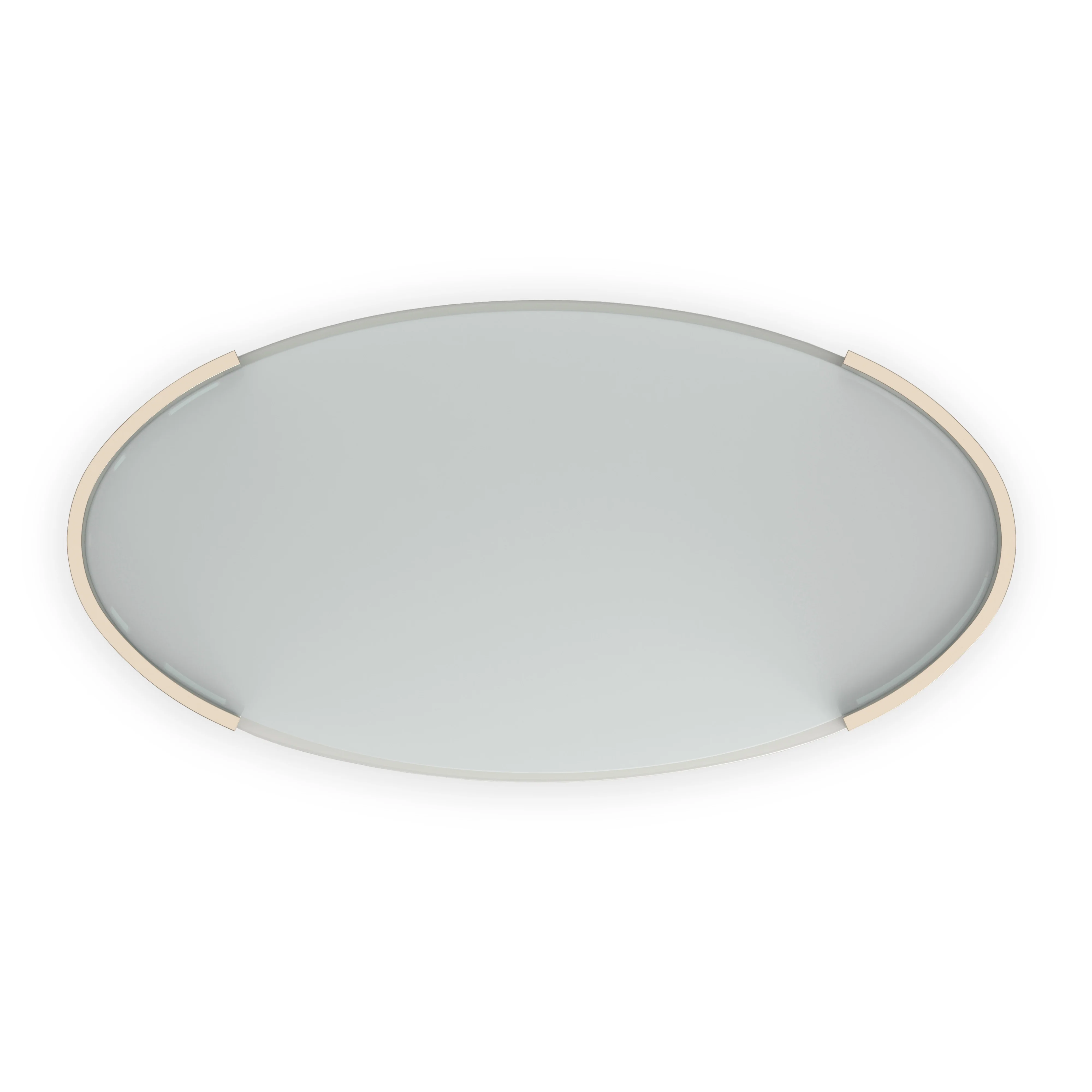 Love Oval Cocktail Table - Matte Pearl - Image 4