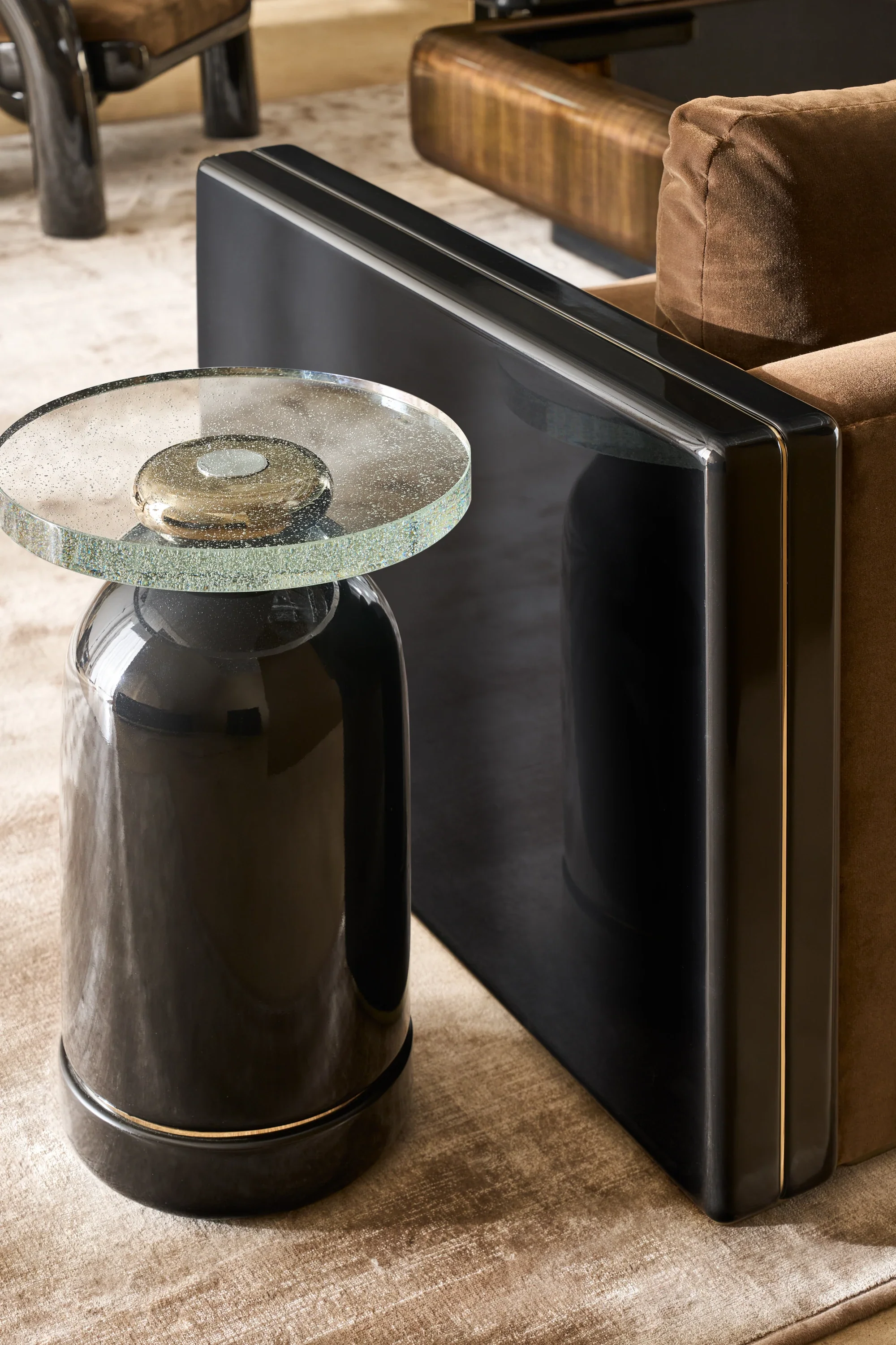 Gelee Accent Table - Chocolate - Image 2