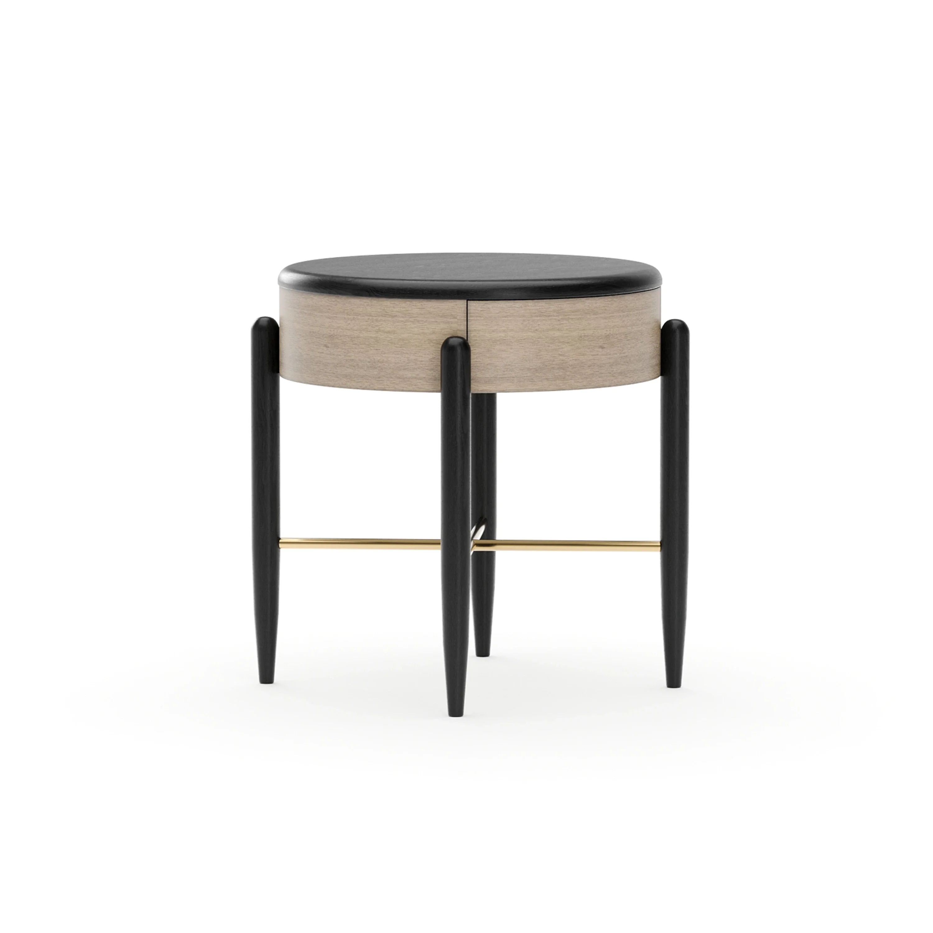 Madera Accent Nightstand - Chocolate - Image 2