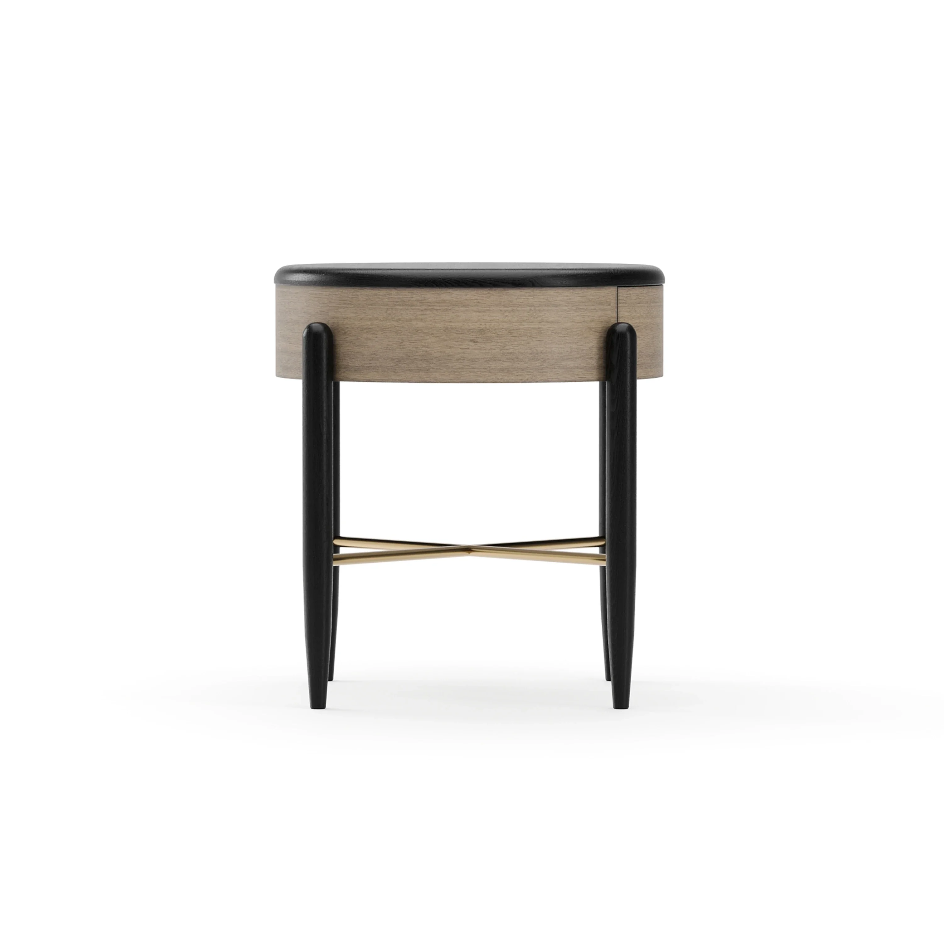 Madera Accent Nightstand - Chocolate - Image 3