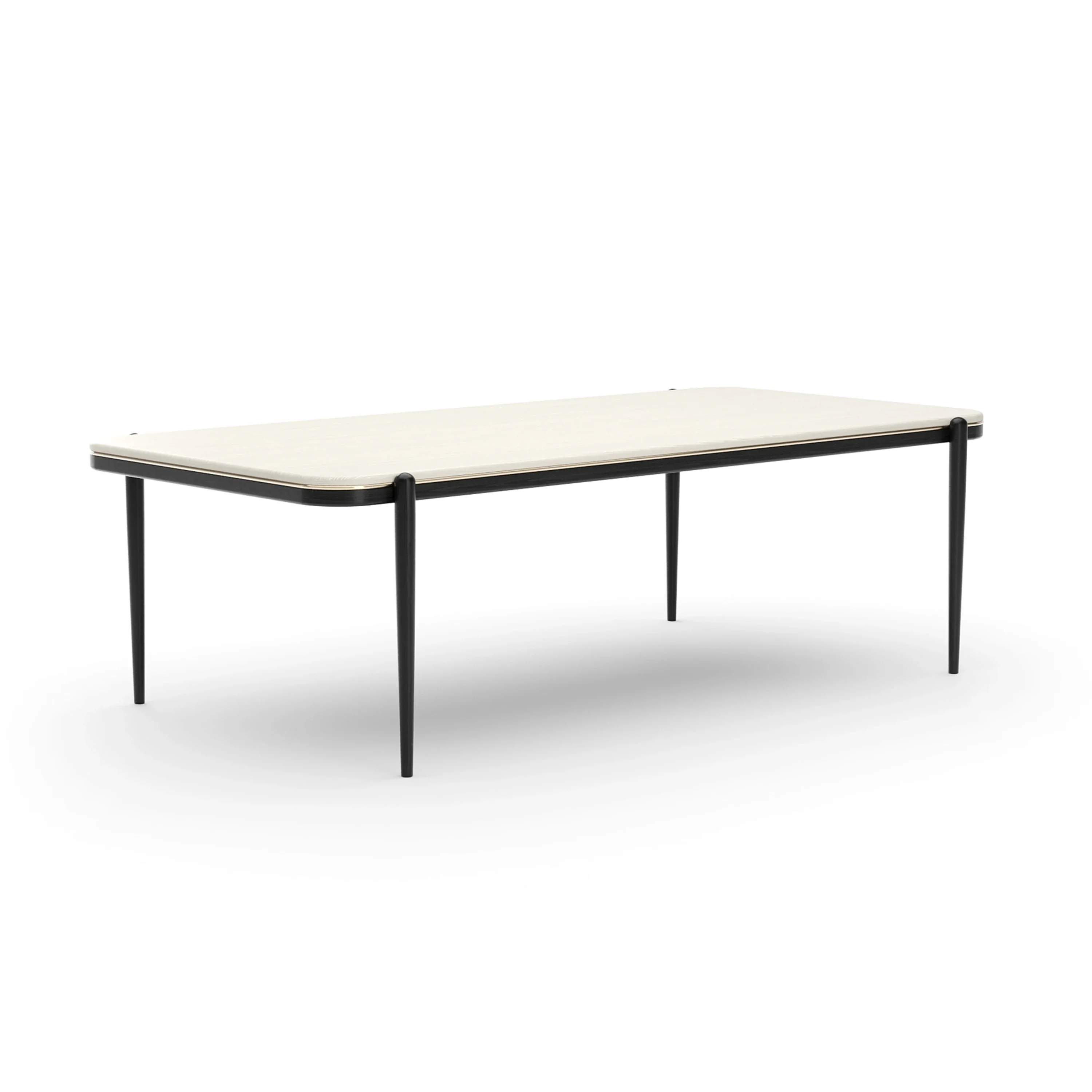 Madera Rec Dining Table - Opal - Image 2