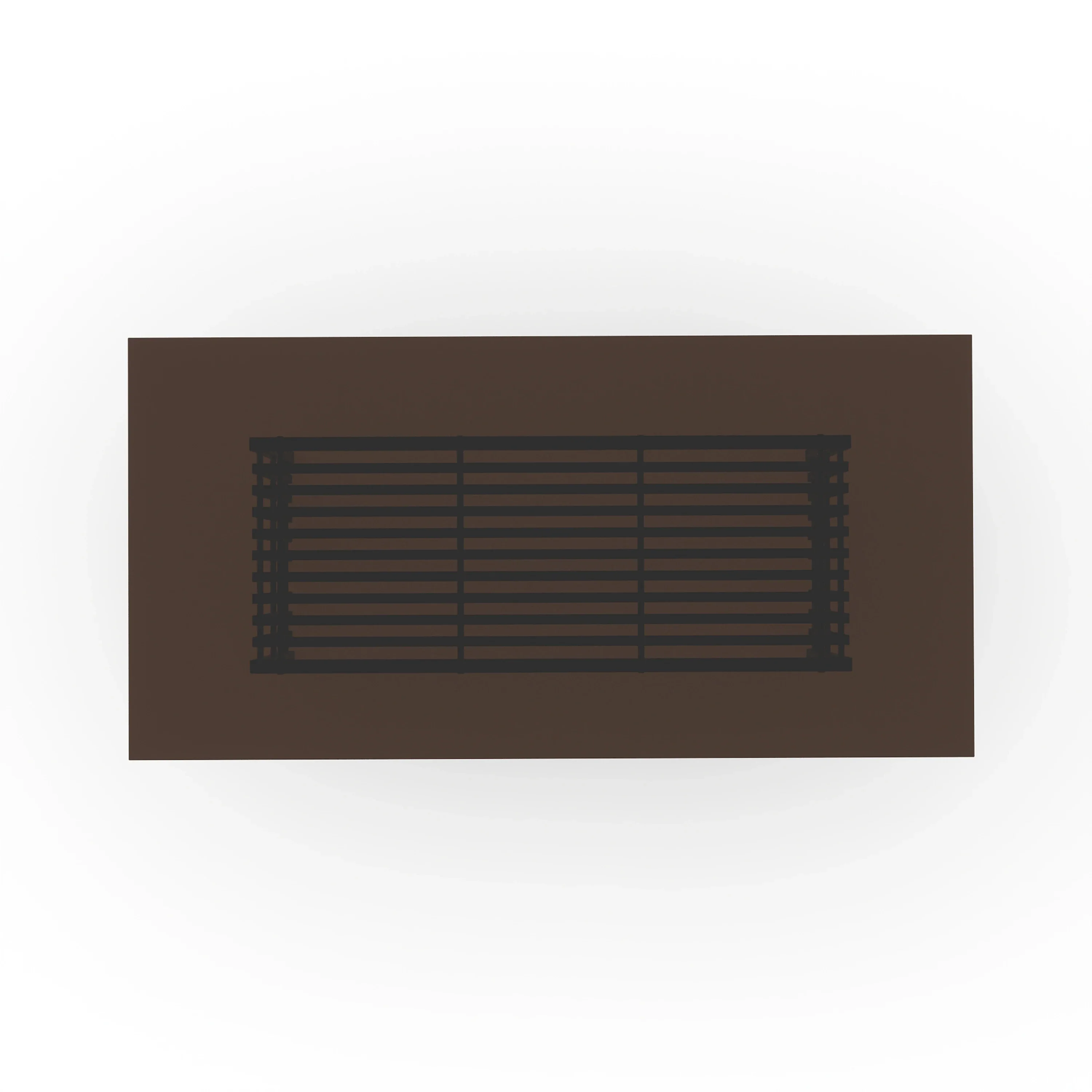 Pinstripe Dark Slatted Dining Table - Image 3