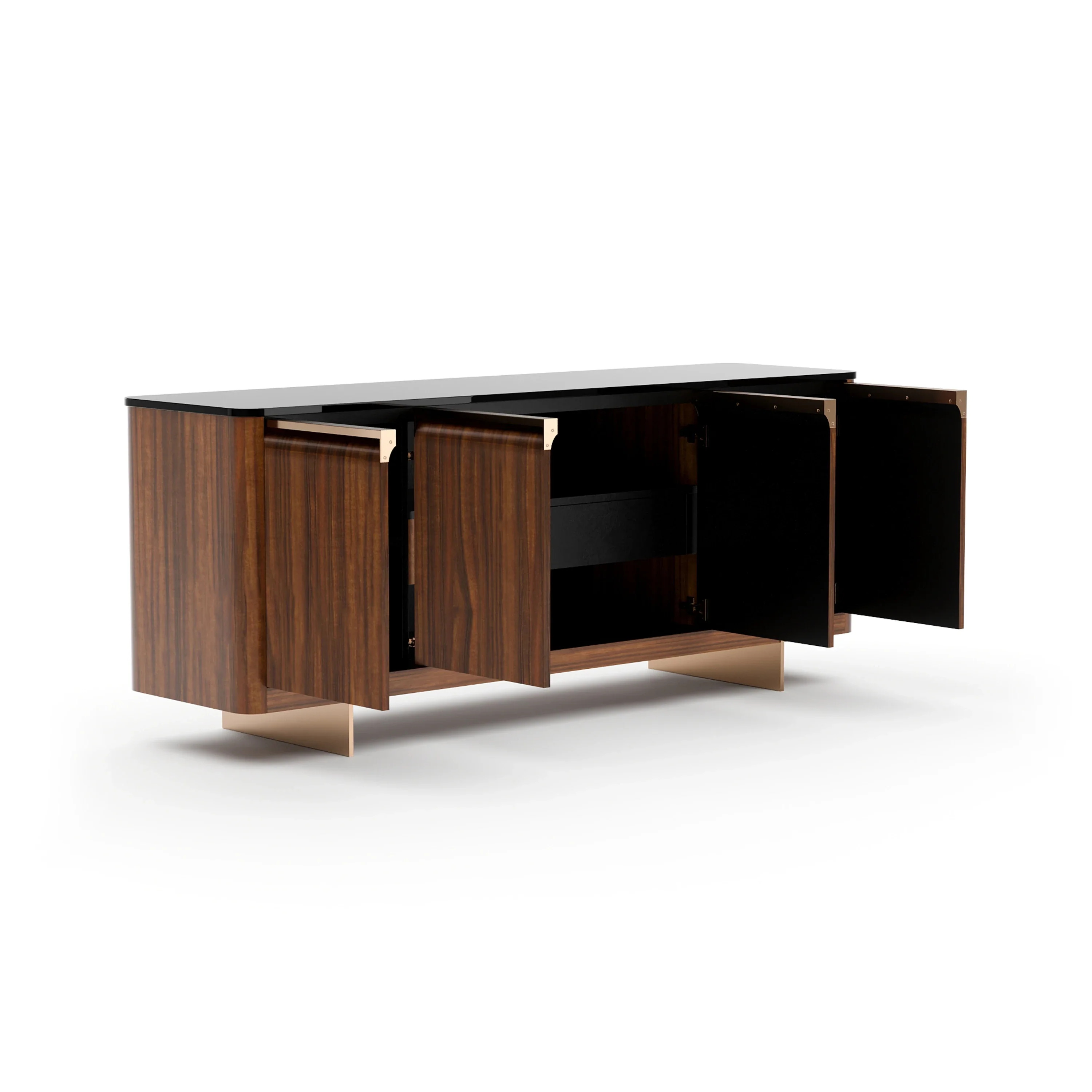 Altura Glass Top Sideboard - Image 5
