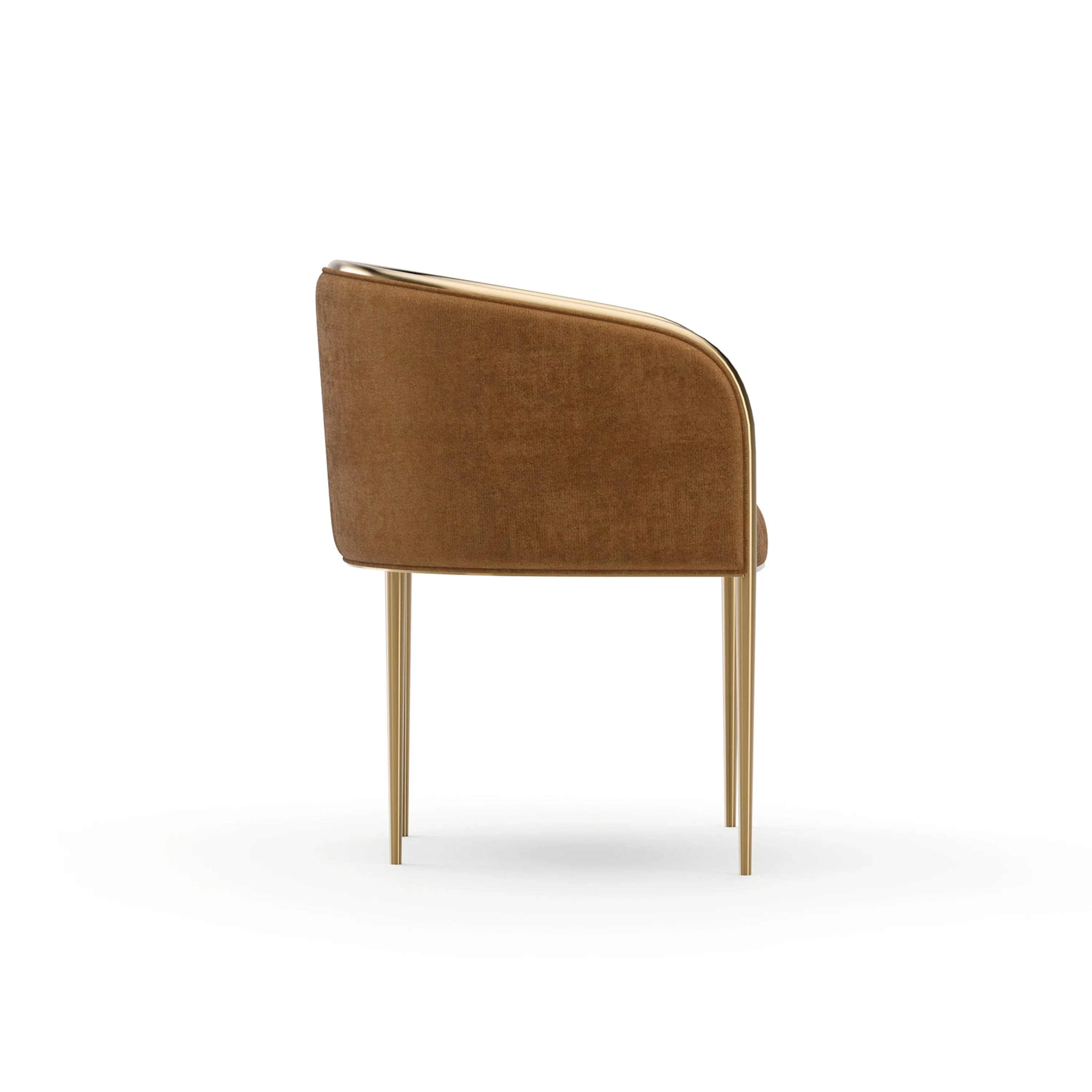 Tension Dining Chair - Camel - Image 3