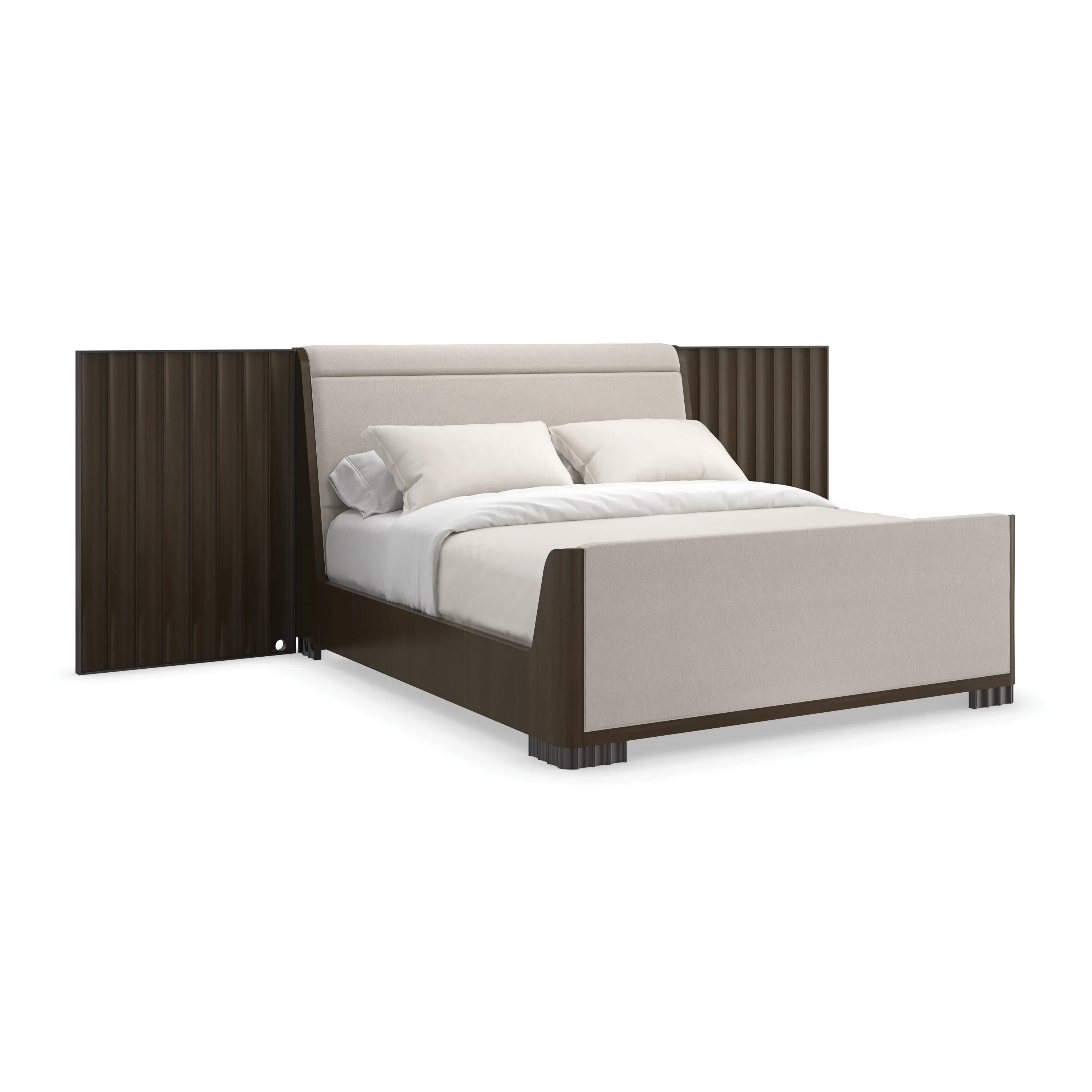 Slow Wave Qn/Kg Bed Wing Panels - Image 5
