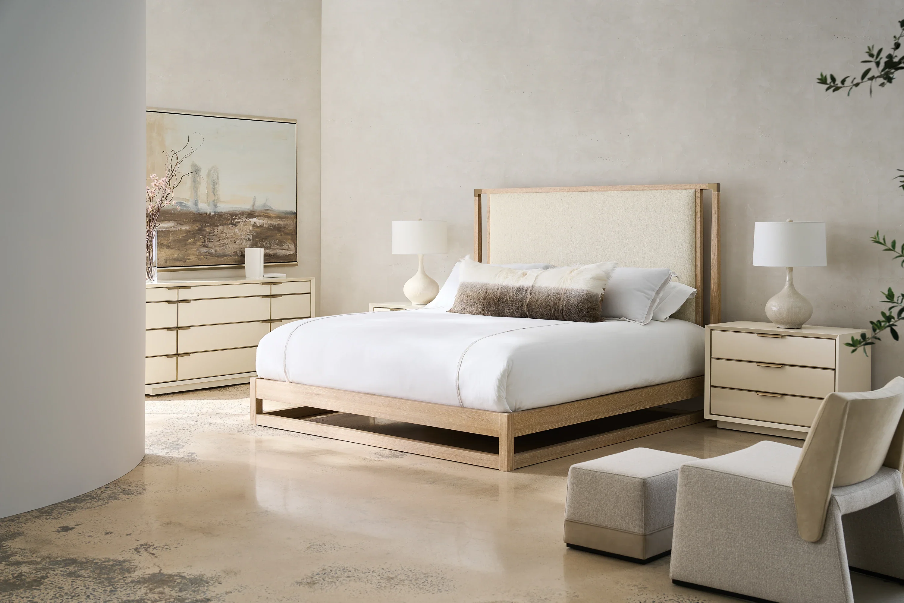Pinstripe Kg Bed Light Fb - Image 2