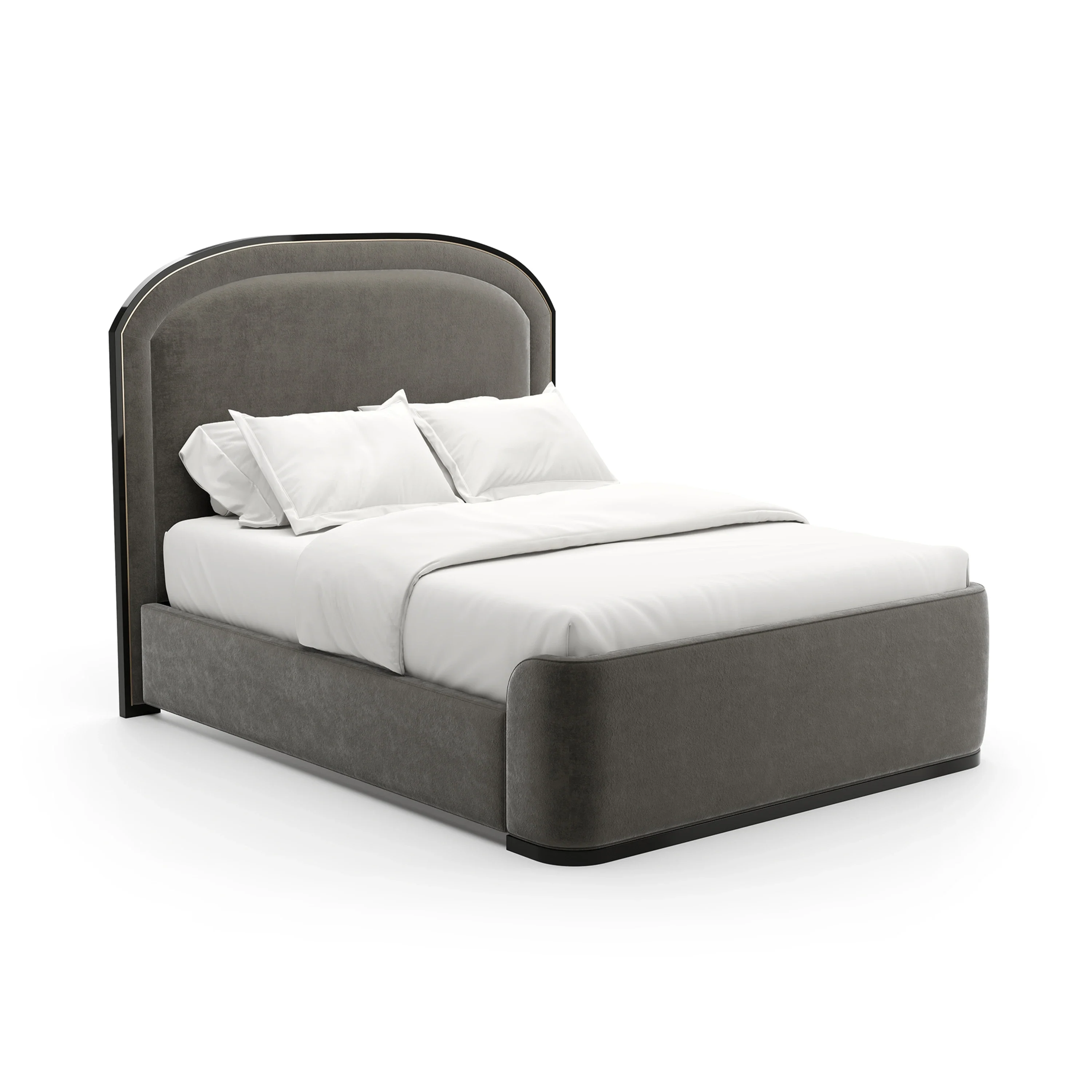 Wanderlust Qn Bed Pewter - Image 3