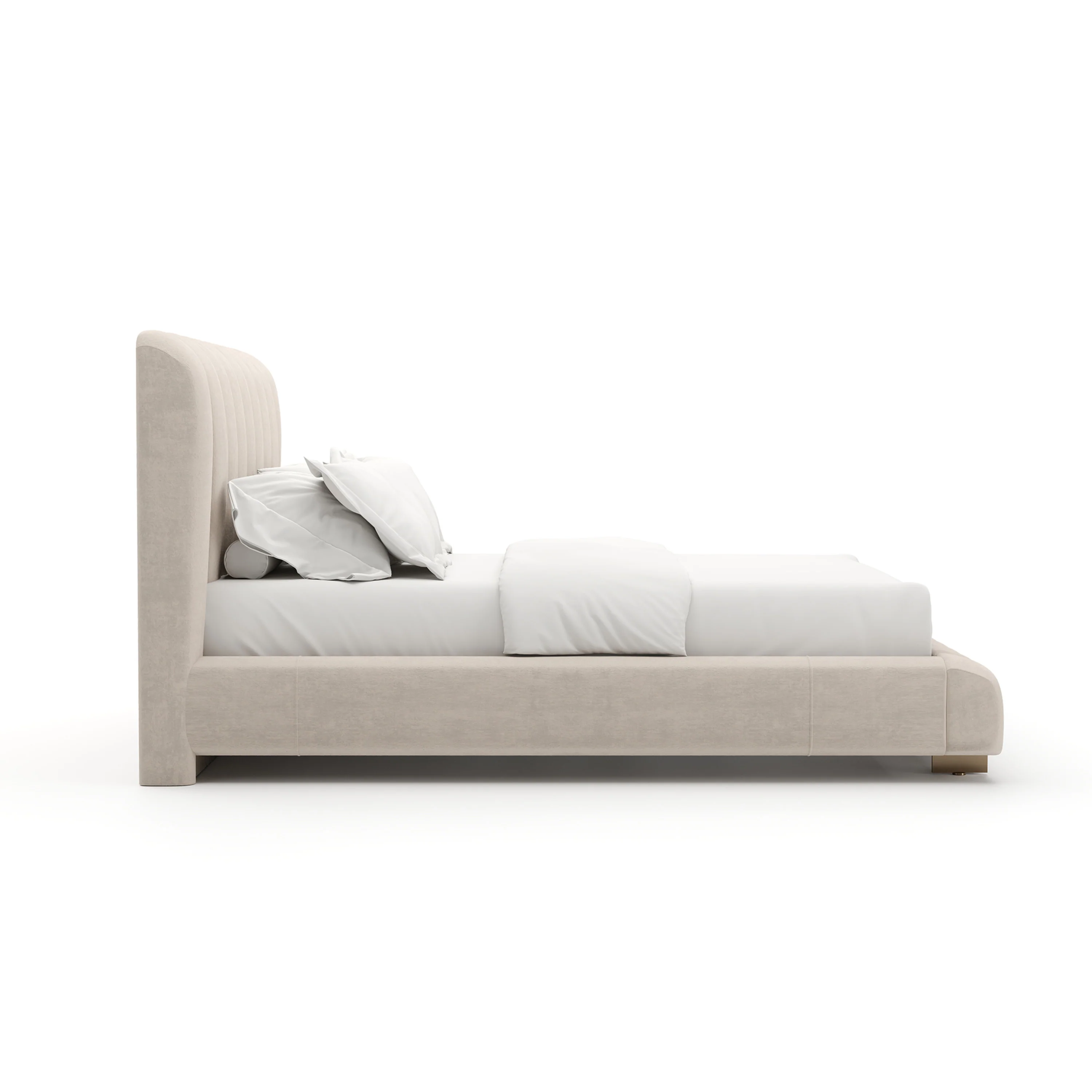 Well Balanced Qn Bed Hb Ecru - Image 5