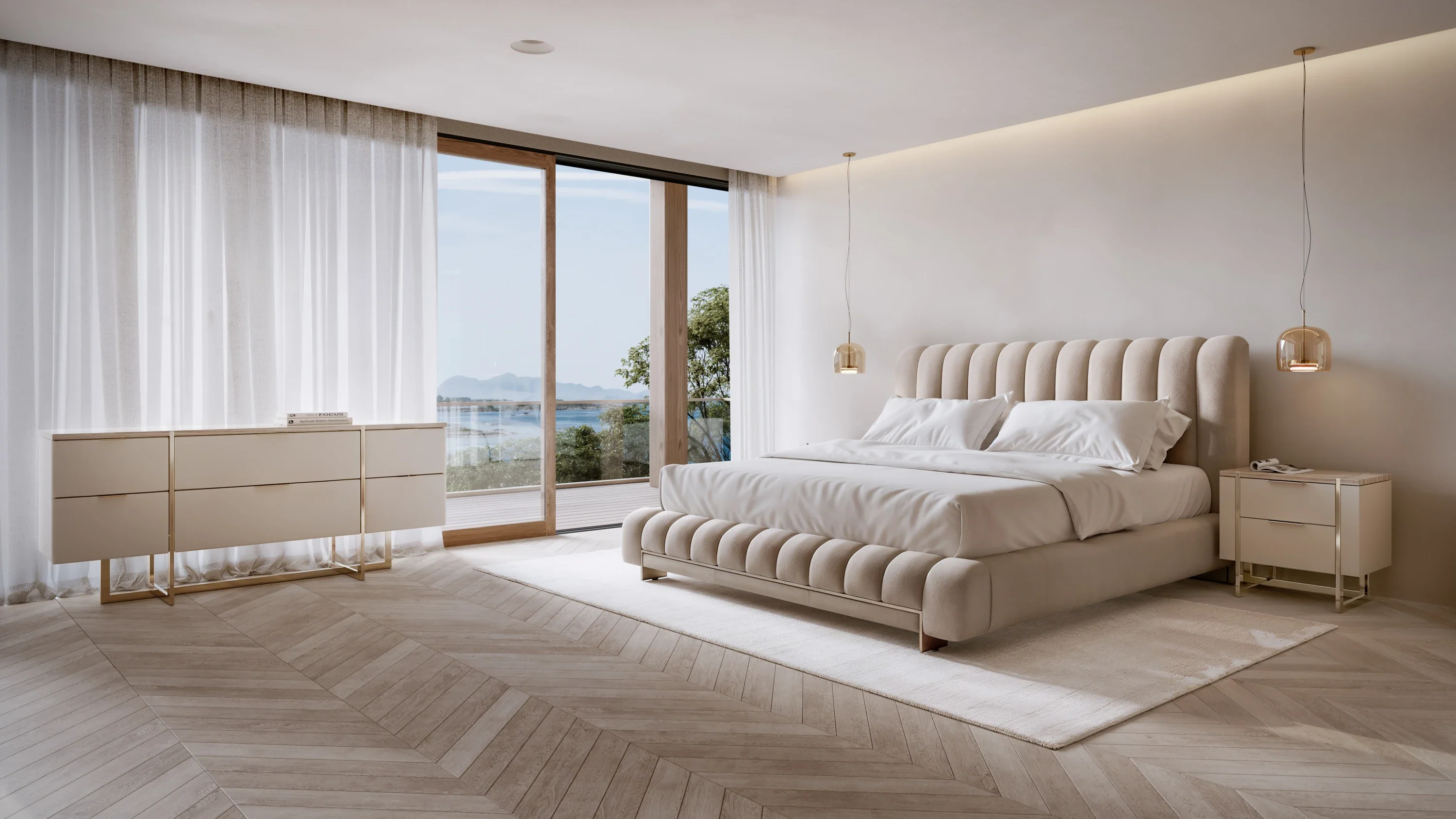 Well Balanced Kg Bed Fb Ecru - Image 3