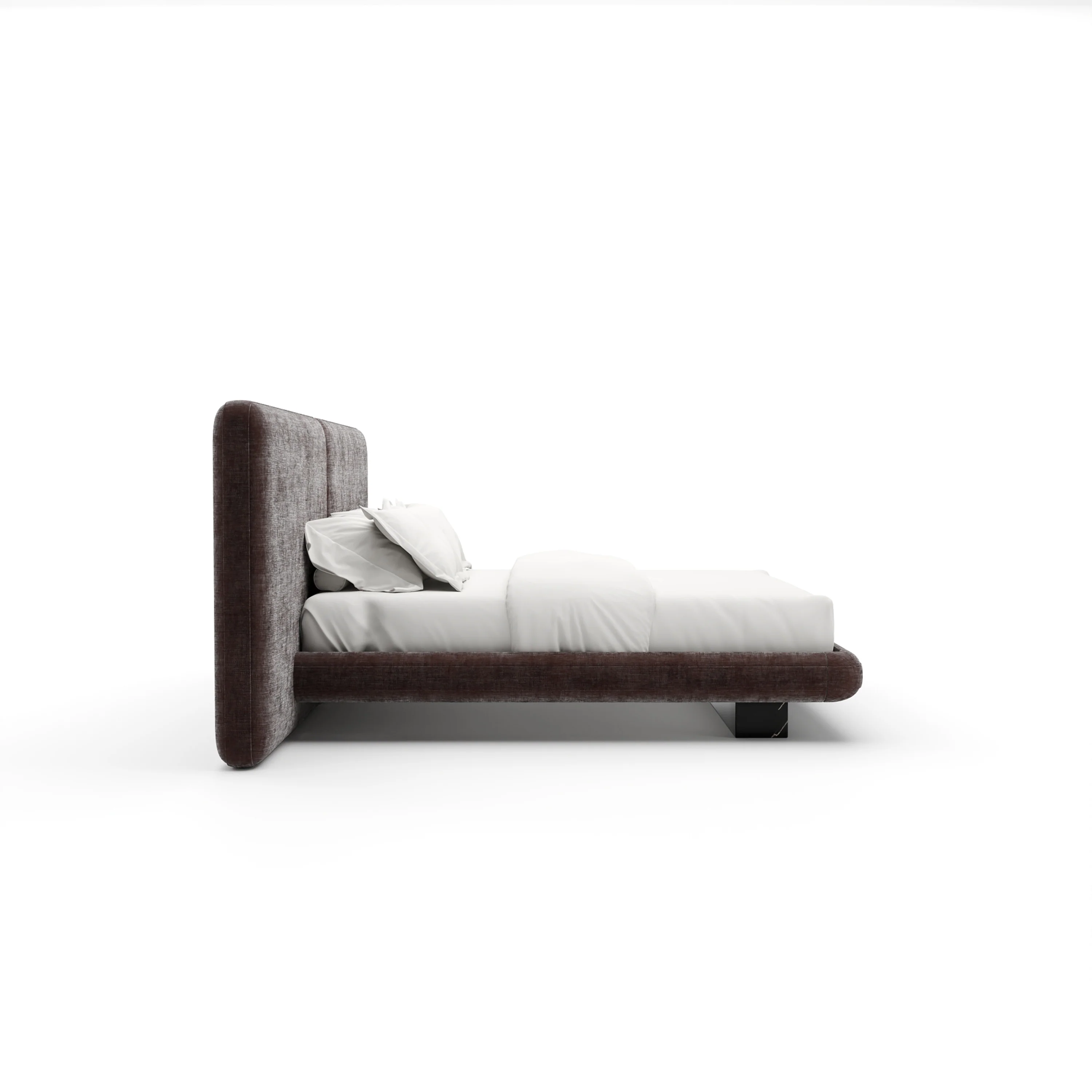 Overlap Uph 2 Pnl Kg Bed Hb Dk Taupe - Image 7