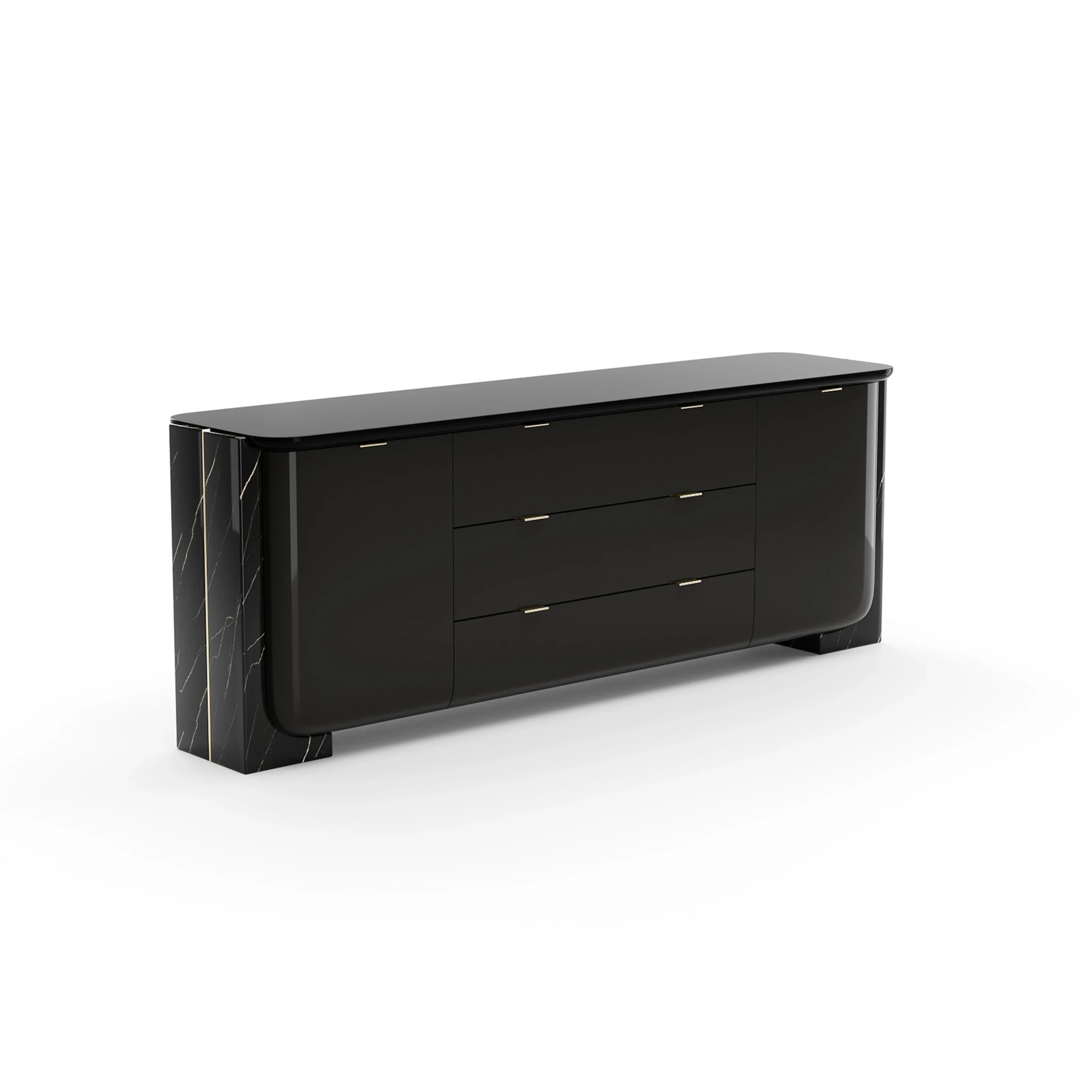 Overlap Sideboard Dark - Image 5