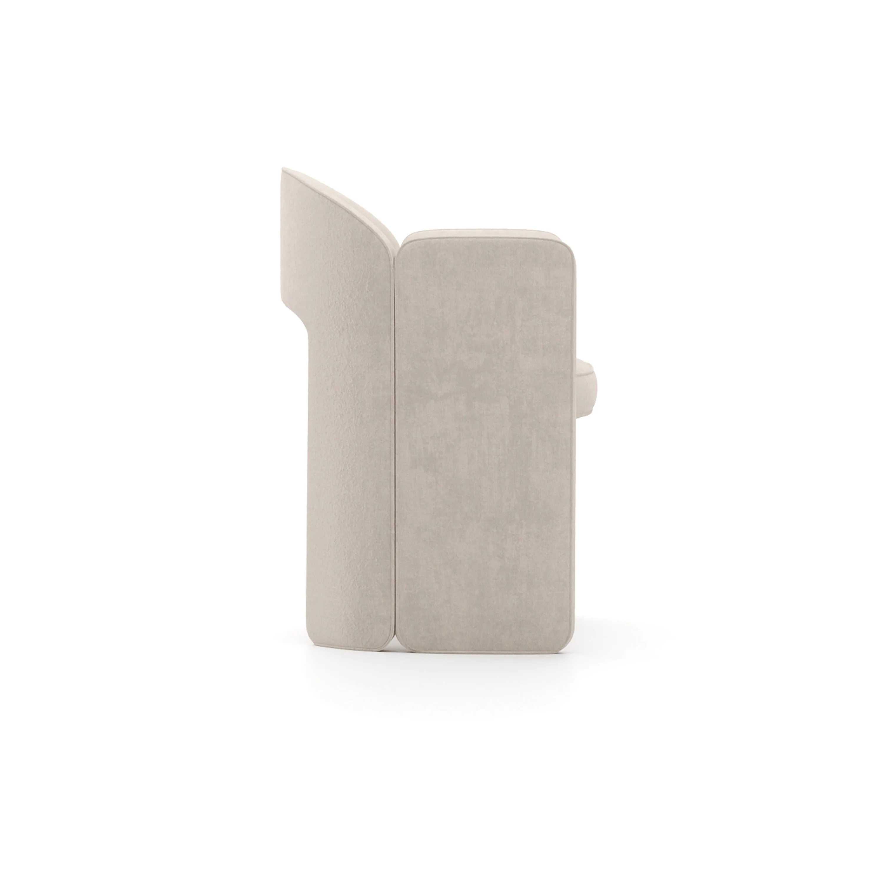 Overlap Arm Dining Chair - Image 6