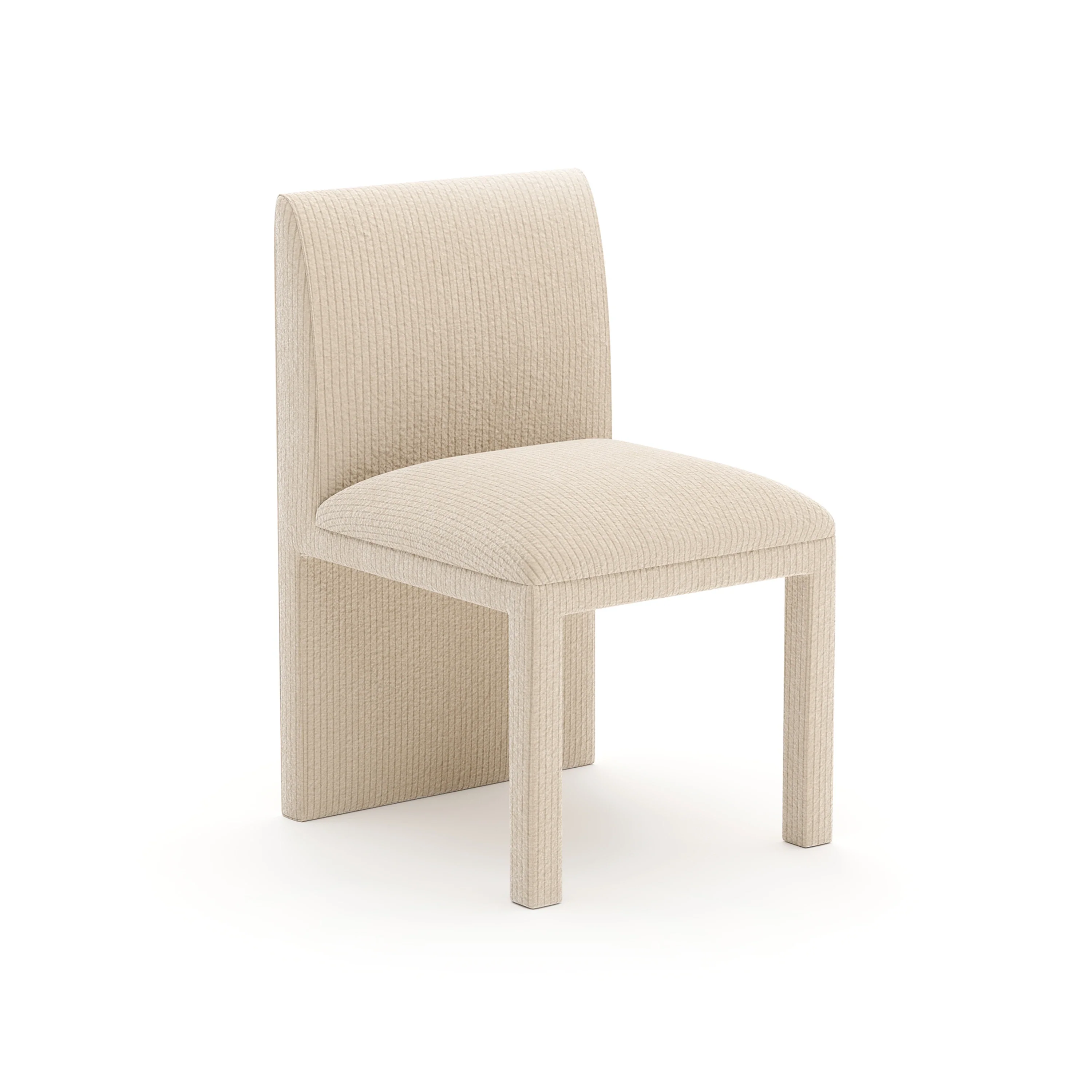 Precipice Uph Dining Chair Oatmeal - Image 7