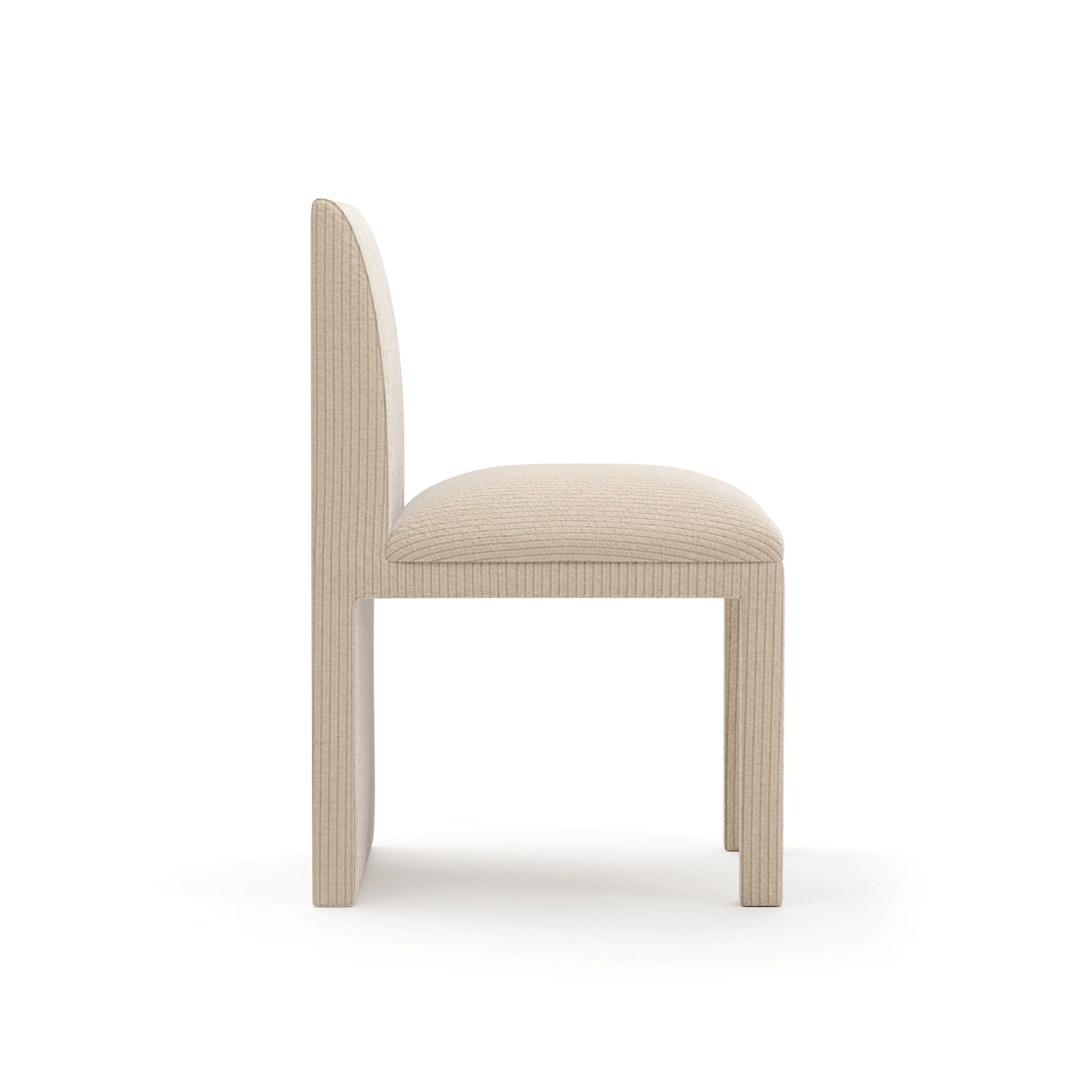 Precipice Uph Dining Chair Oatmeal - Image 8