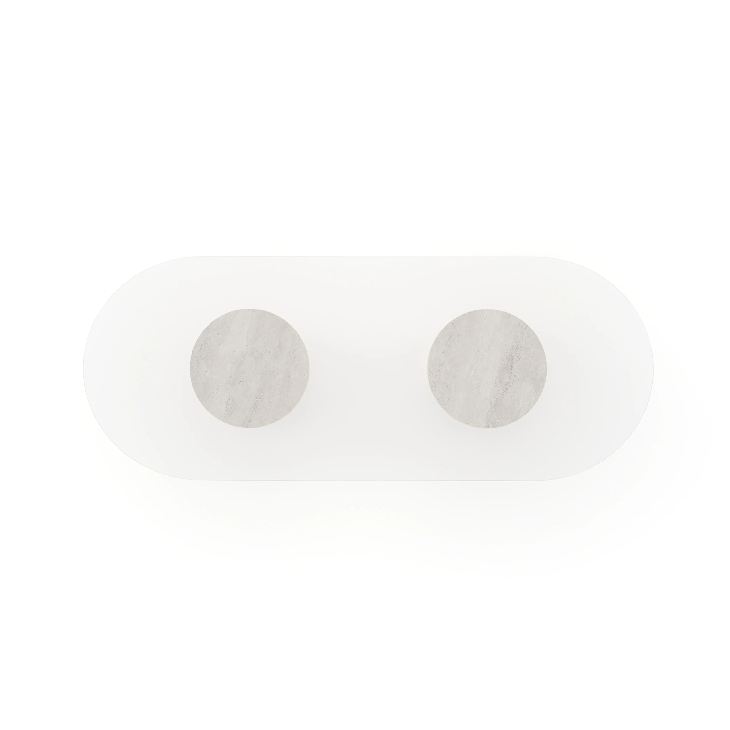 Rhythm Oval Glass Top Dining Table - Image 3