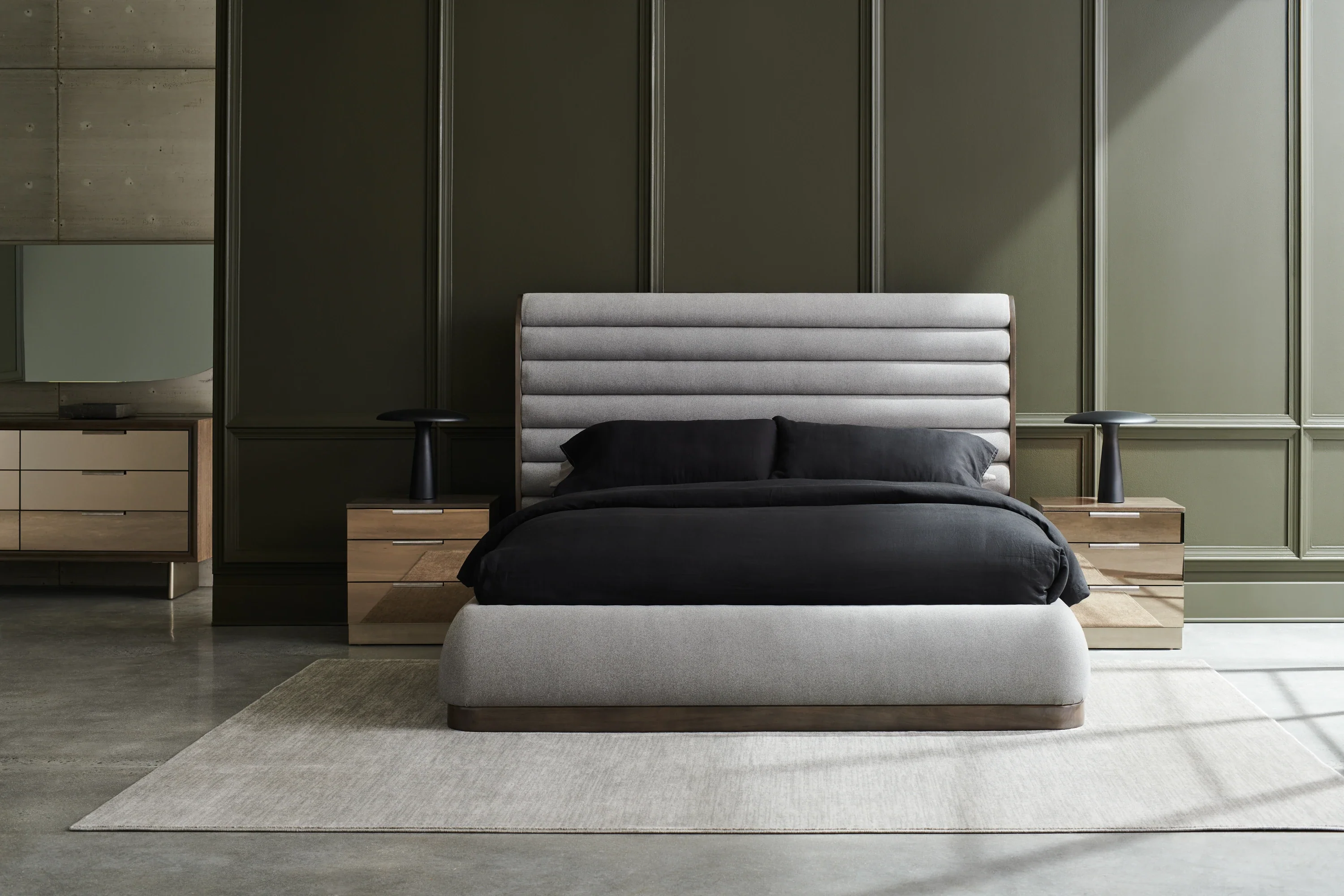 La Moda Uph Panel Bed Kg Sr - Image 2