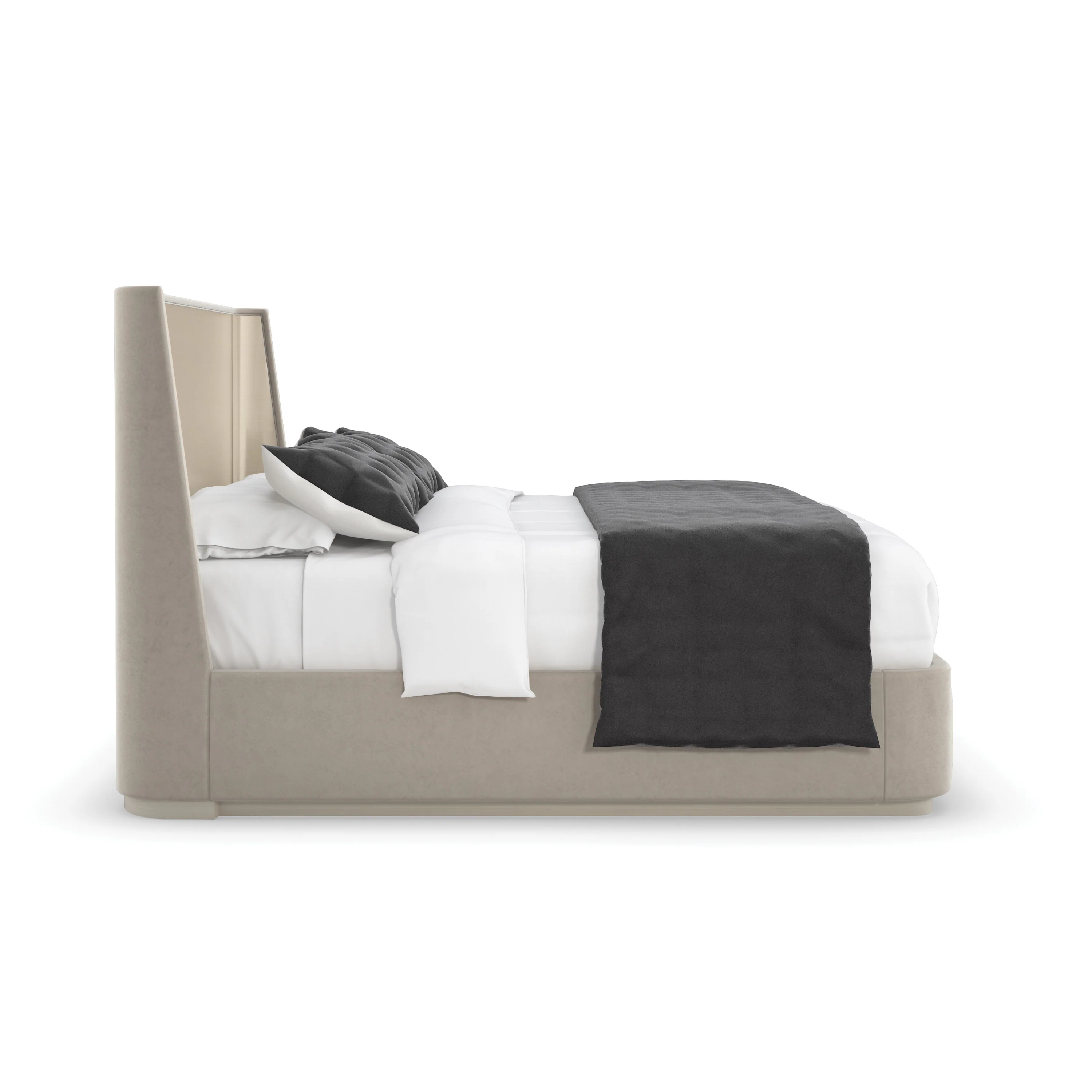 Da Vita Platform Bed Kg/Ck Fb - Image 6