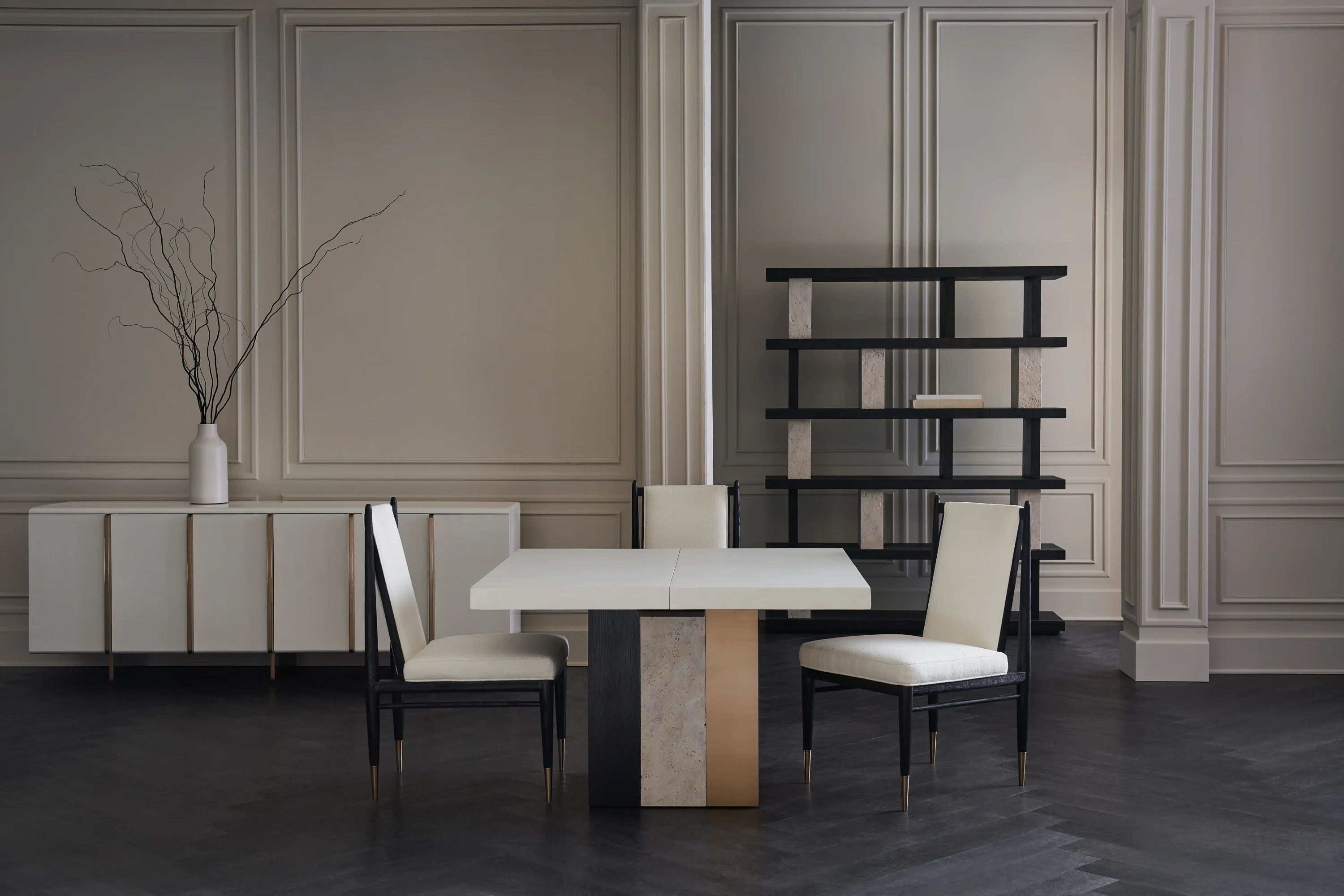 Unity Dark Dining Table Base - Image 2