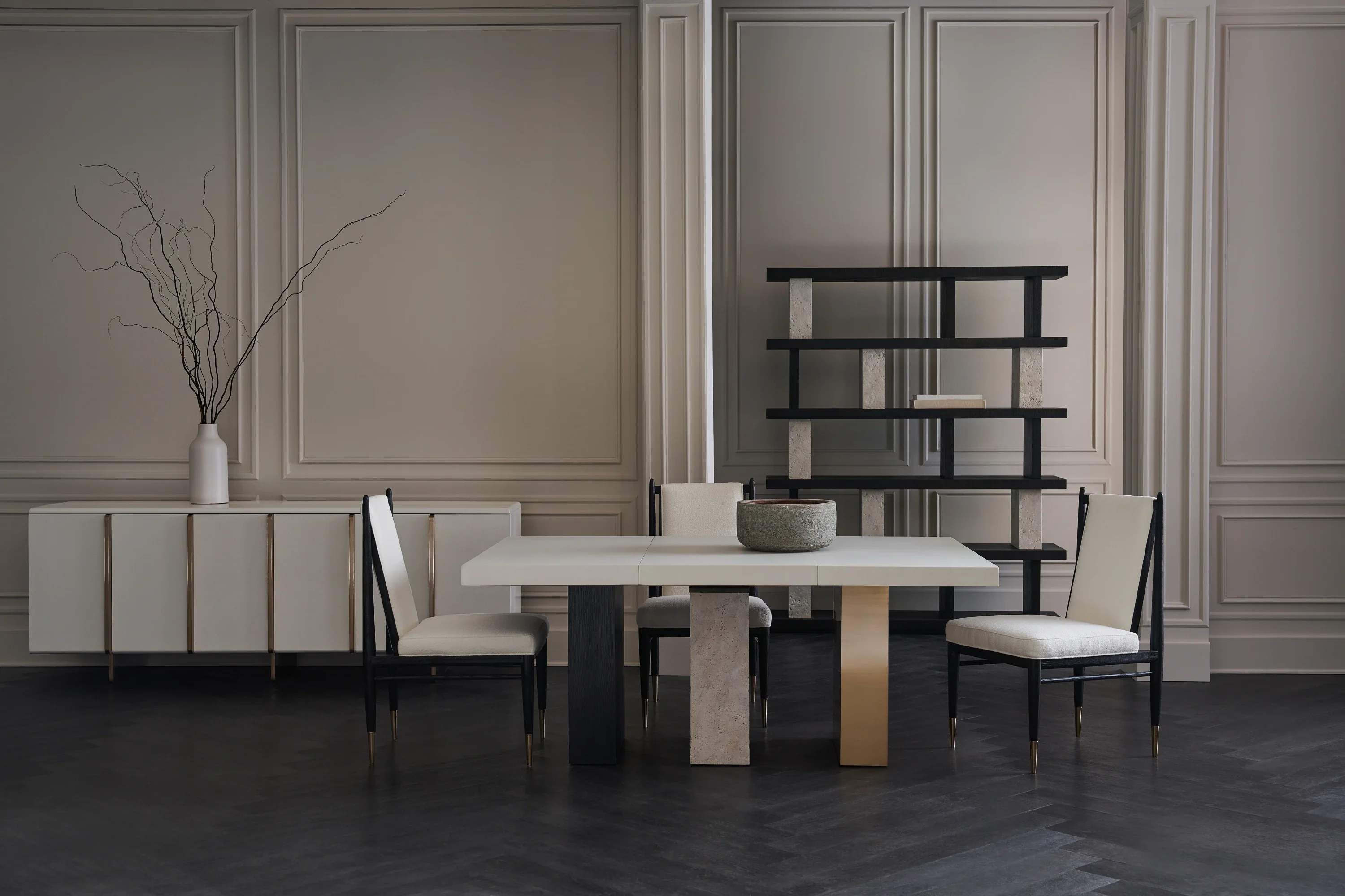 Unity Dark Dining Table Base - Image 3