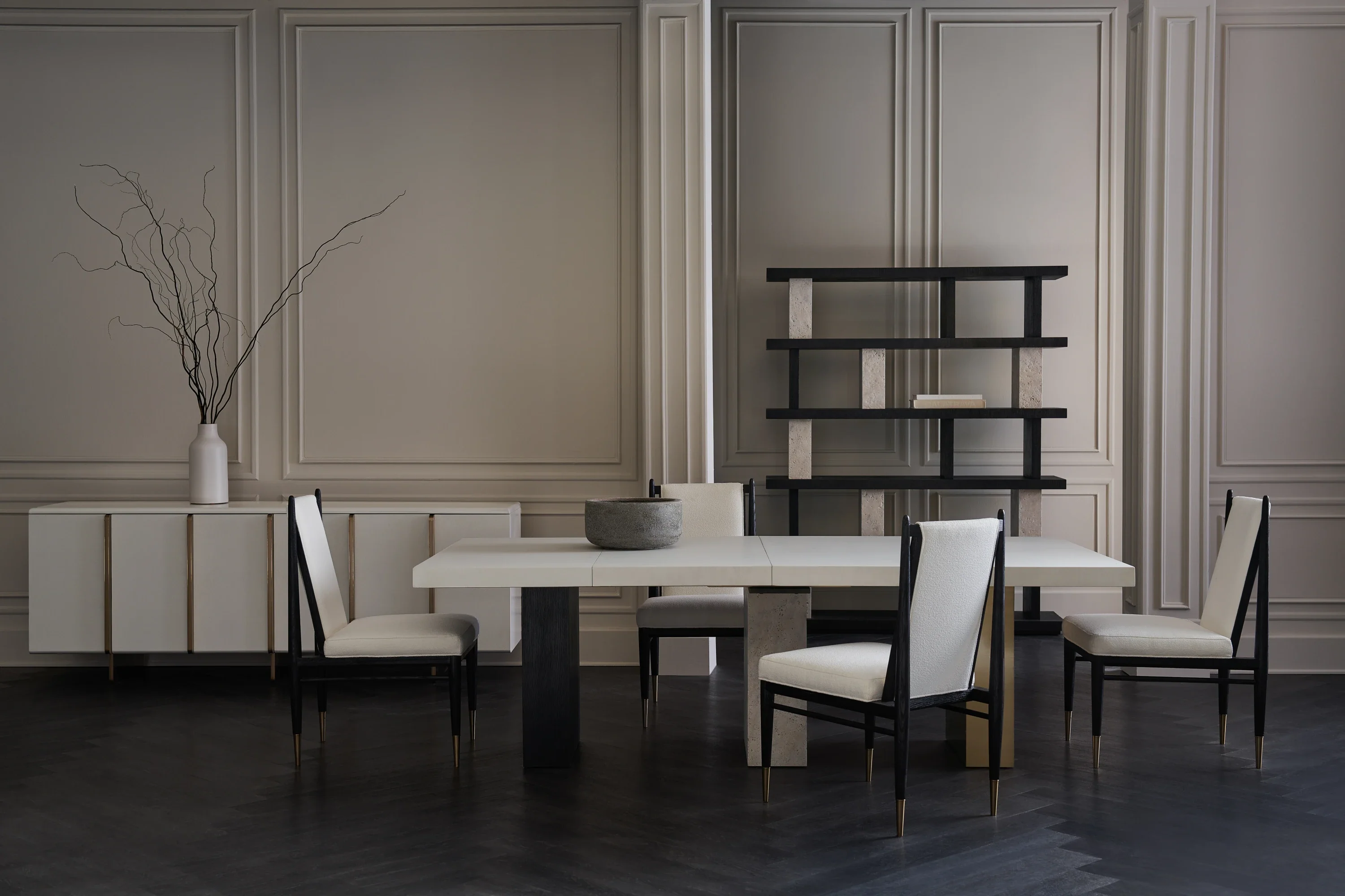 Unity Dark Dining Table Base - Image 4