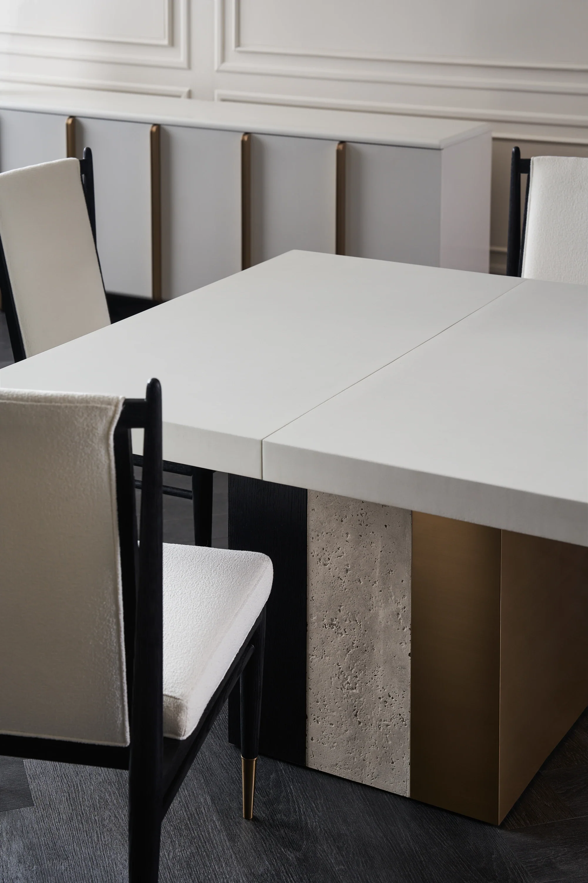 Unity Dark Dining Table Base - Image 6
