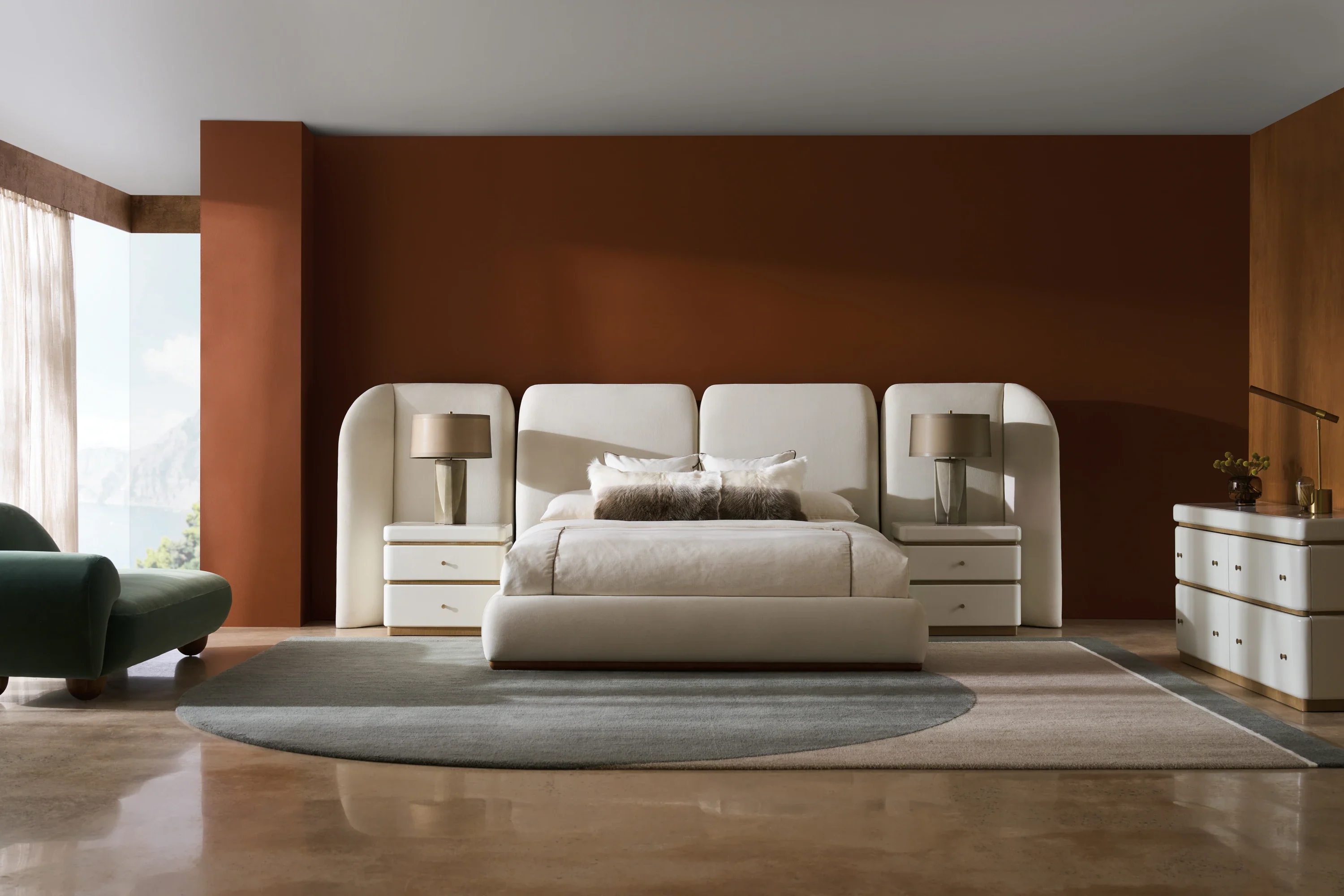 Malta Upholstered Bed Panels - Image 2