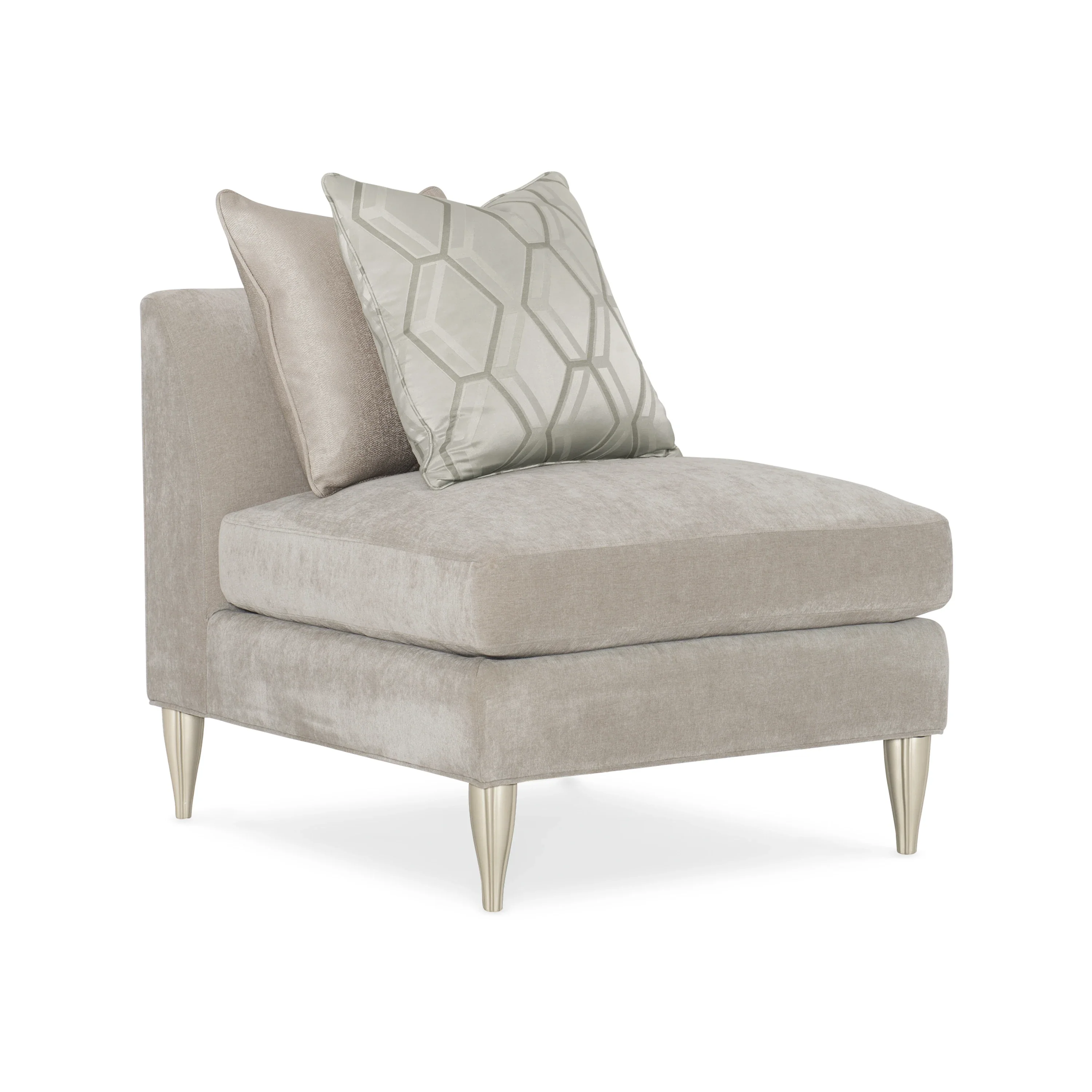 Fret Knot Armless Chair - Image 3