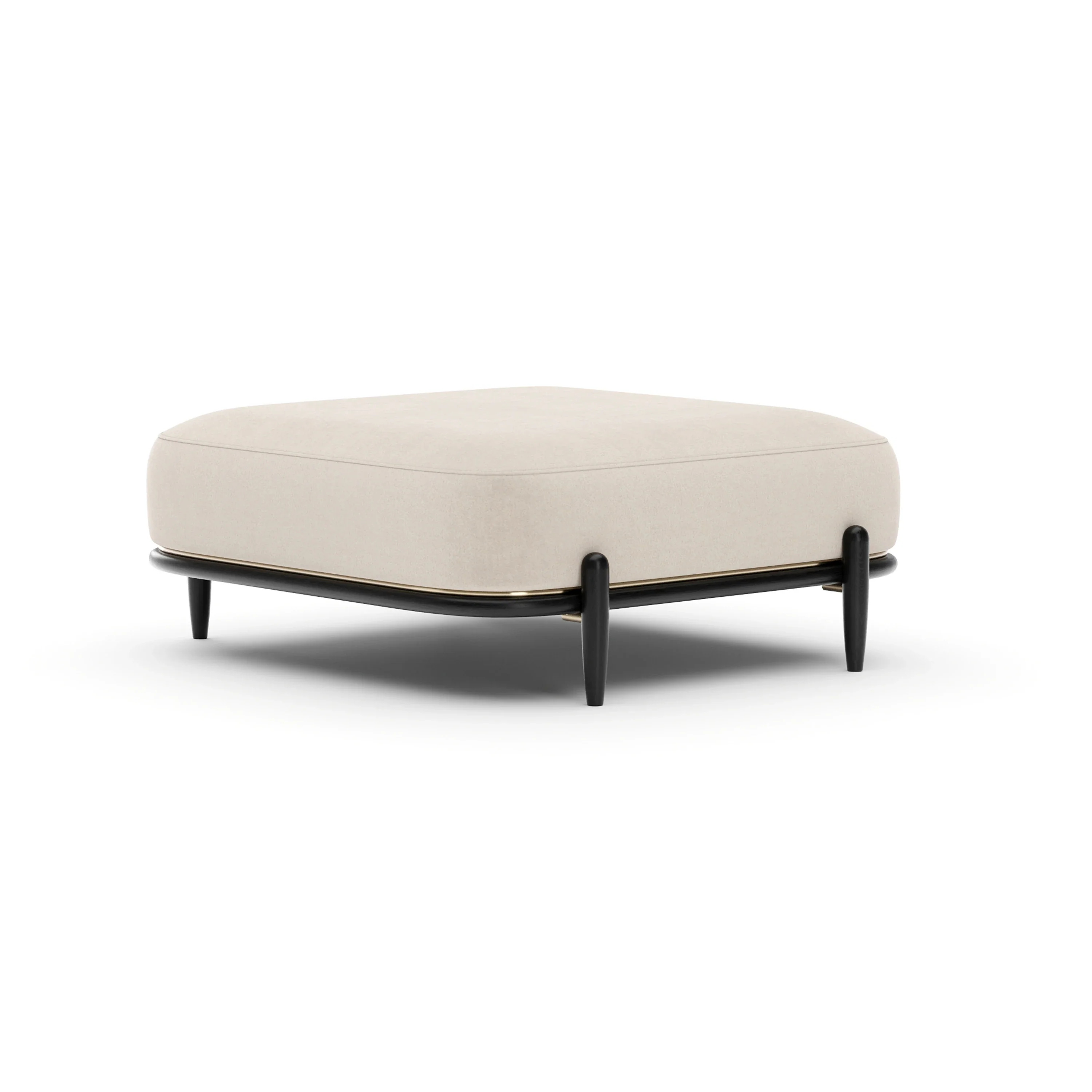 Madera Ottoman - Oatmeal - Image 2