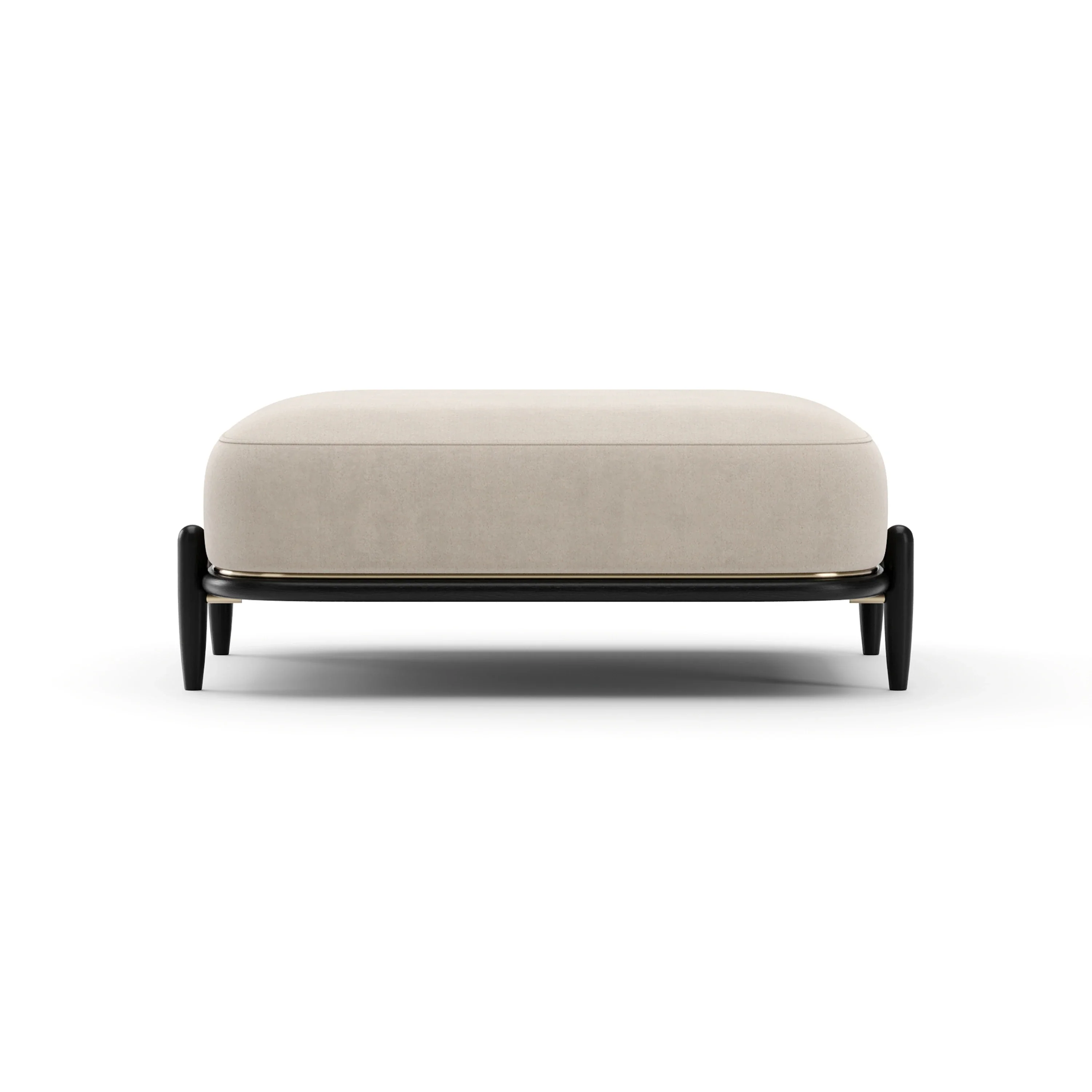 Madera Ottoman - Oatmeal - Image 3