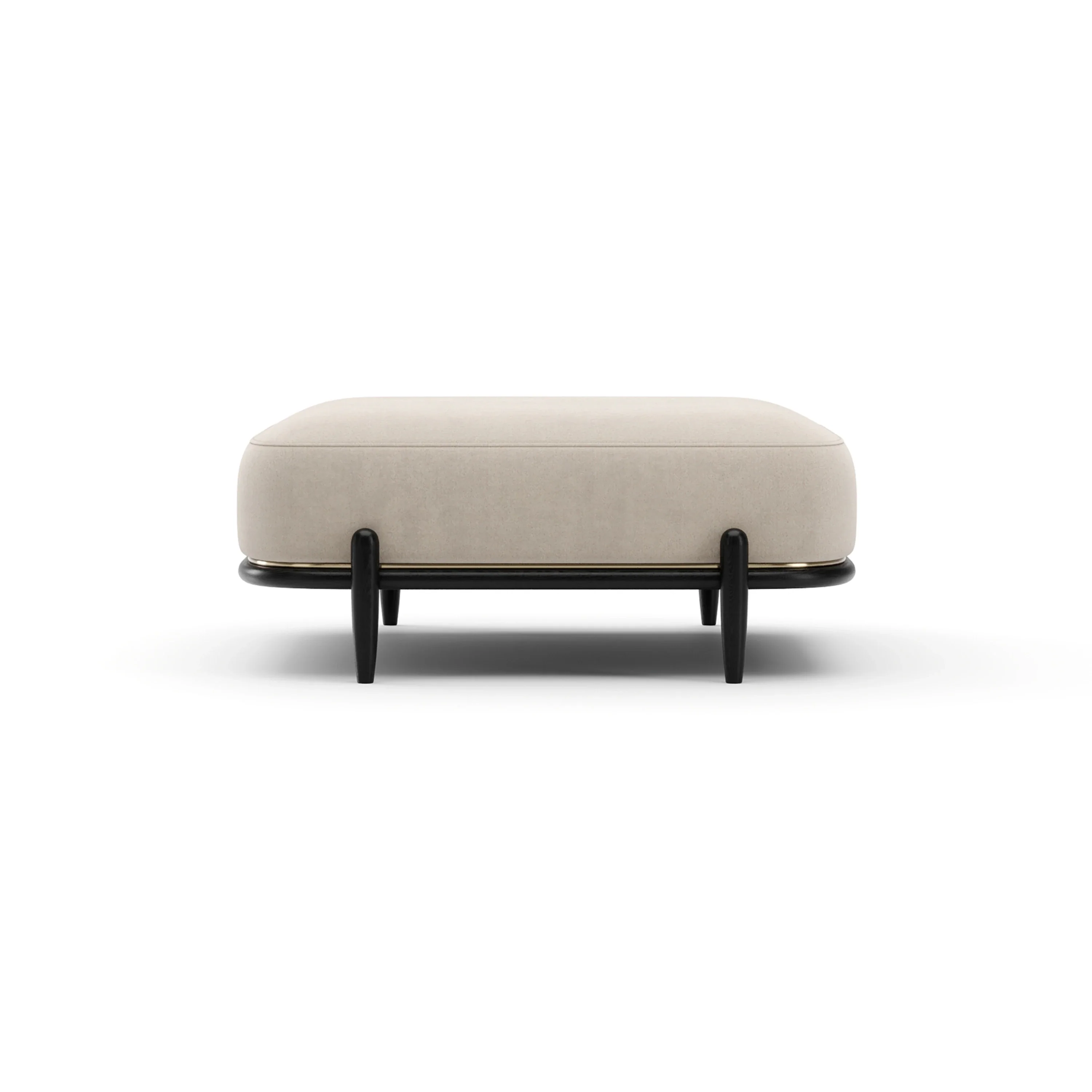 Madera Ottoman - Oatmeal - Image 4