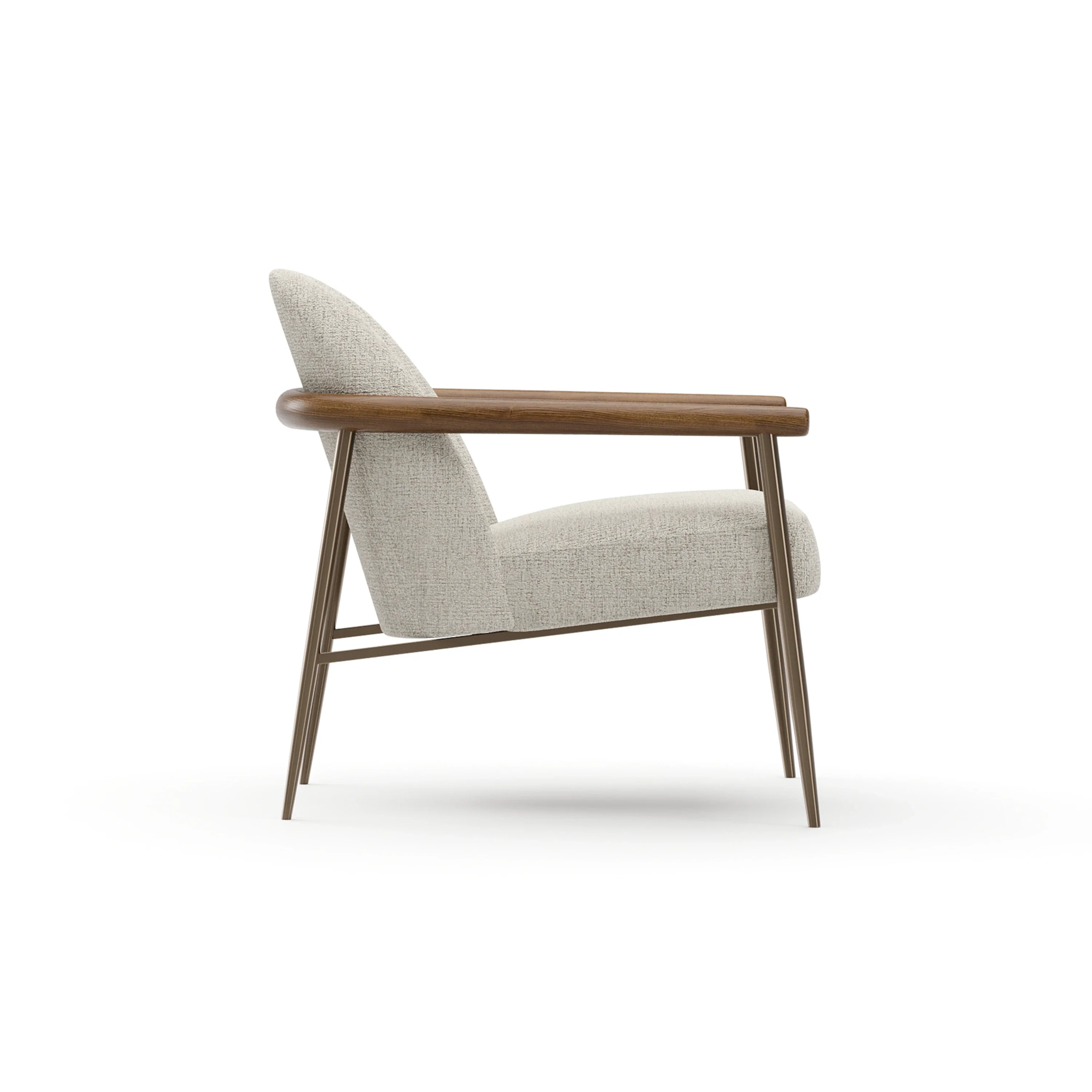 Altura Lounge Chair - Oatmeal - Image 3