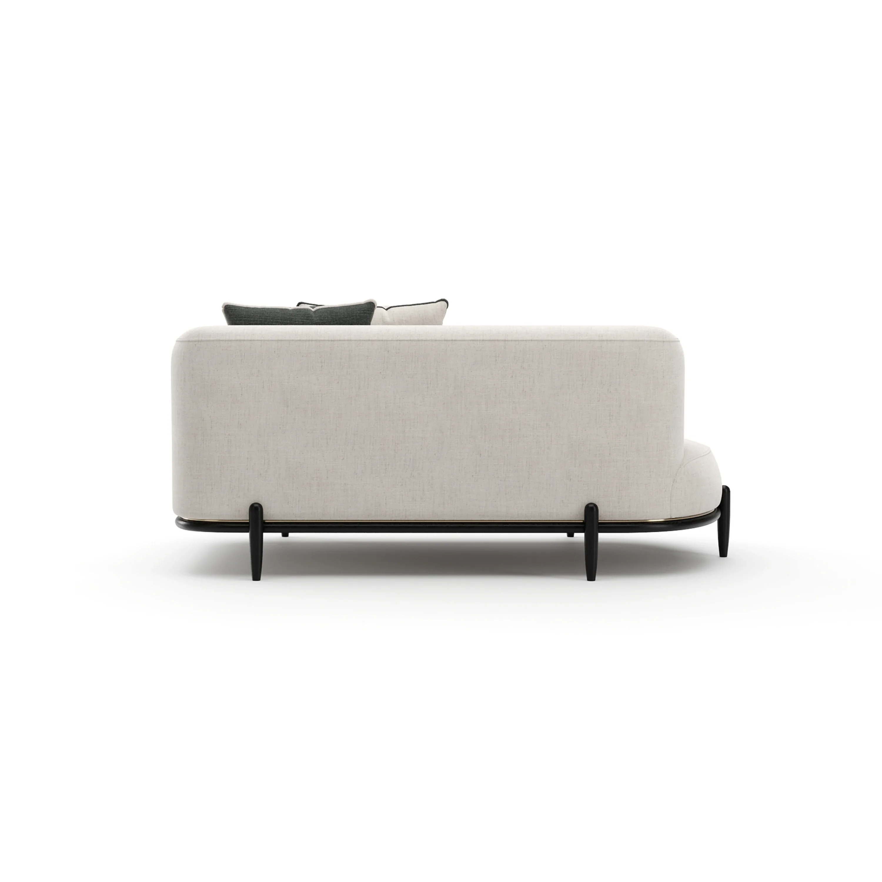 Madera Armless Laf Bumper - Oatmeal - Image 4