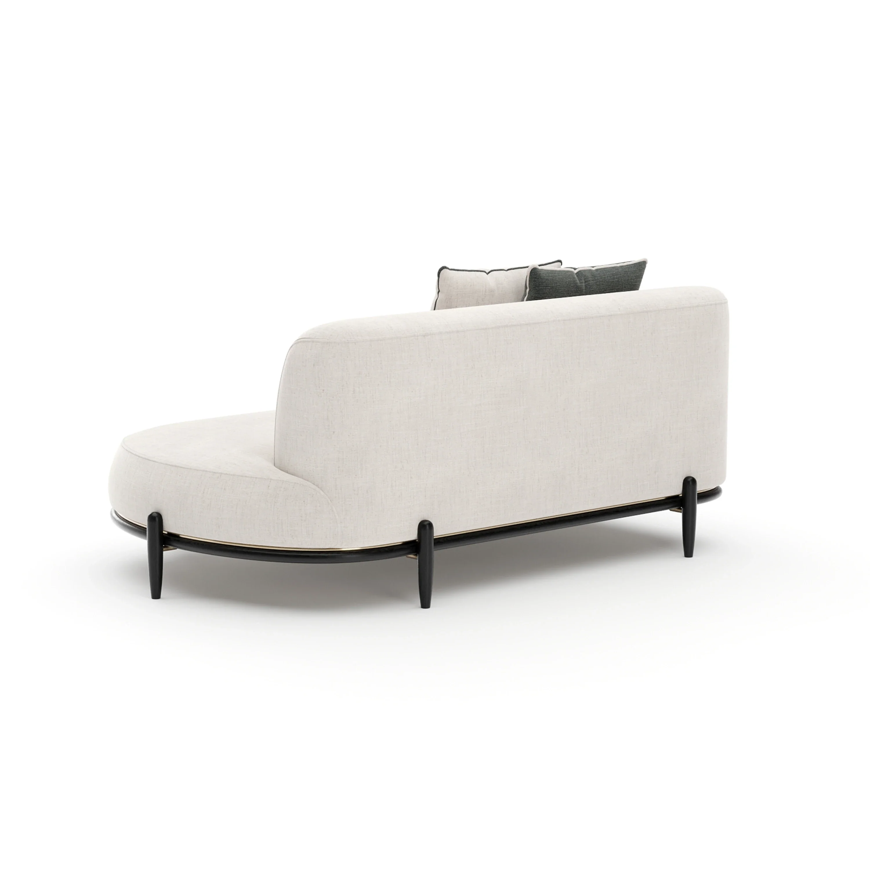 Madera Armless Raf Bumper - Oatmeal - Image 4