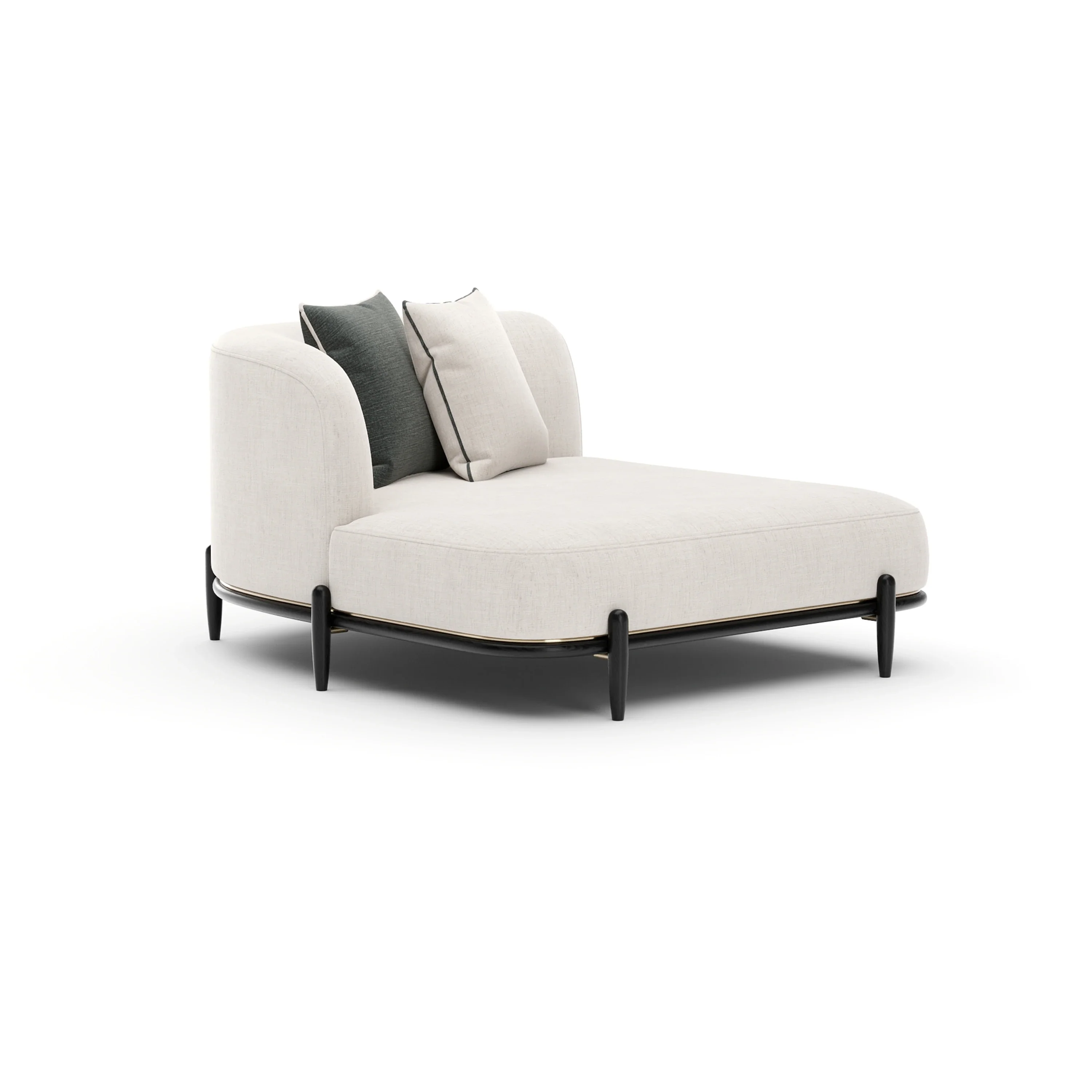 Madera Laf Chaise - Oatmeal - Image 2