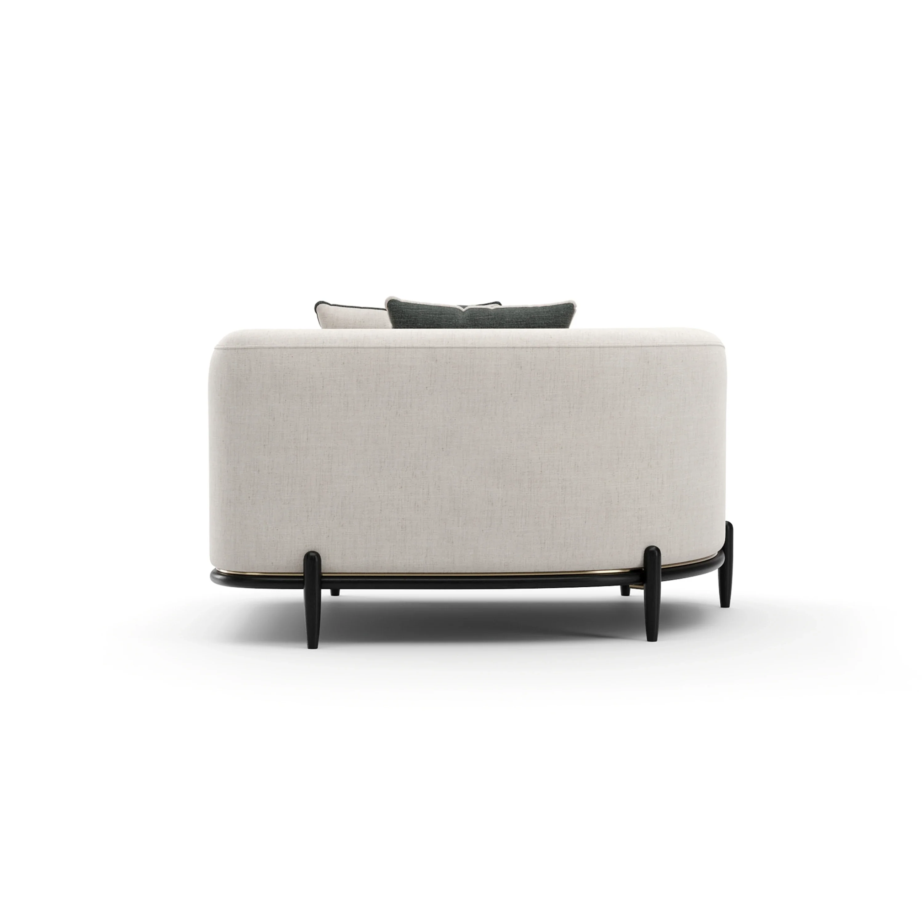 Madera Laf Loveseat - Oatmeal - Image 4
