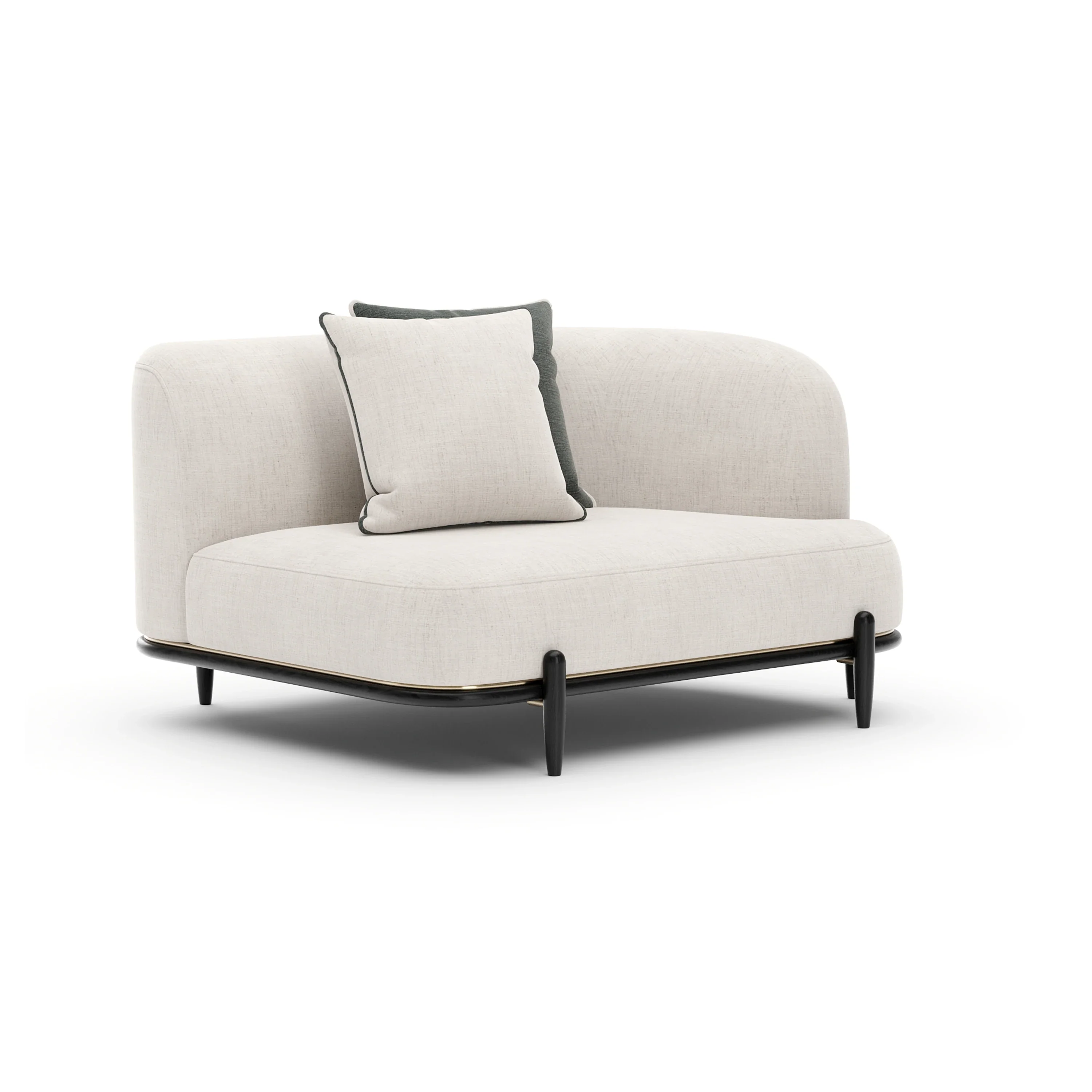 Madera Raf Loveseat - Oatmeal - Image 2