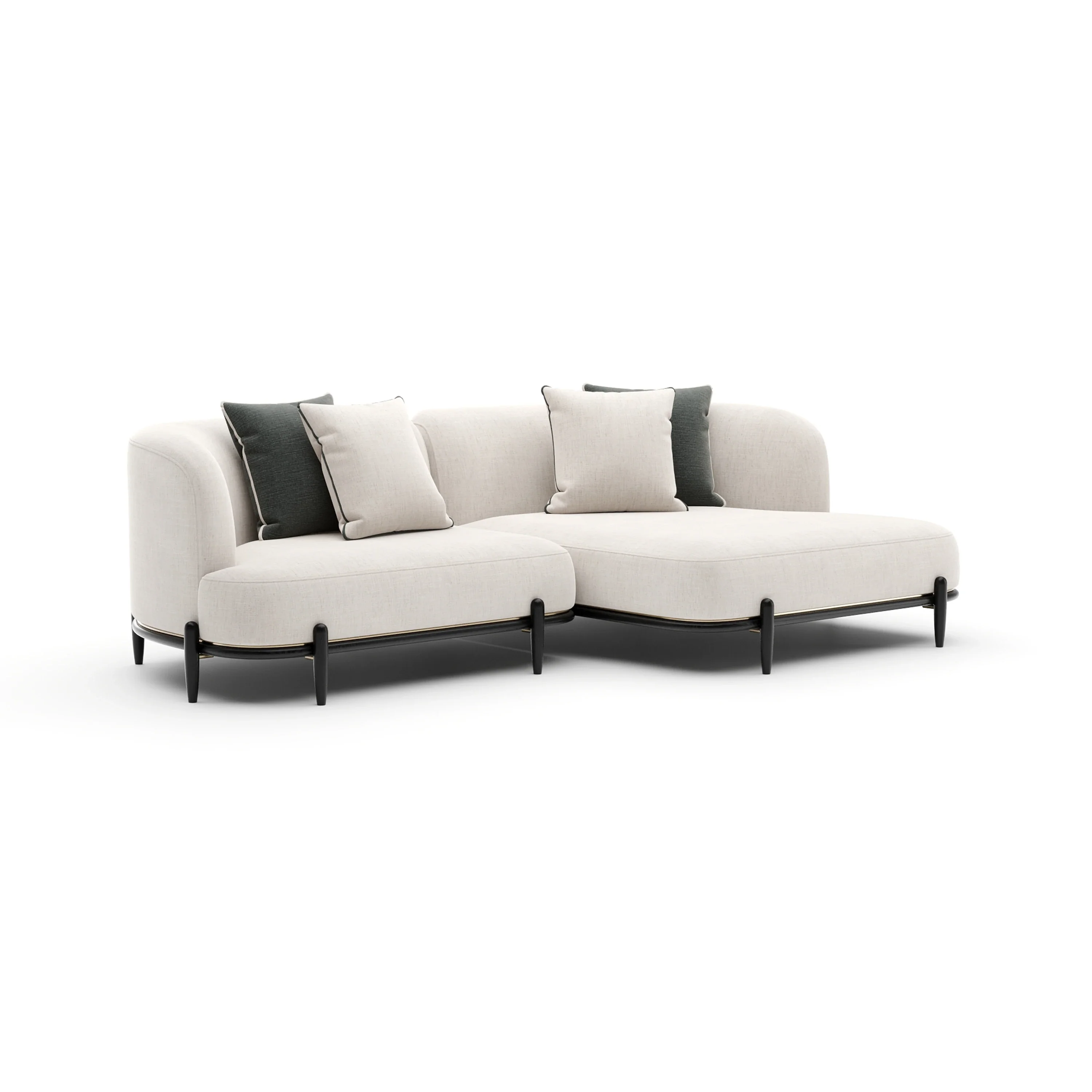 Madera Raf Small Chaise Sectional - Image 2