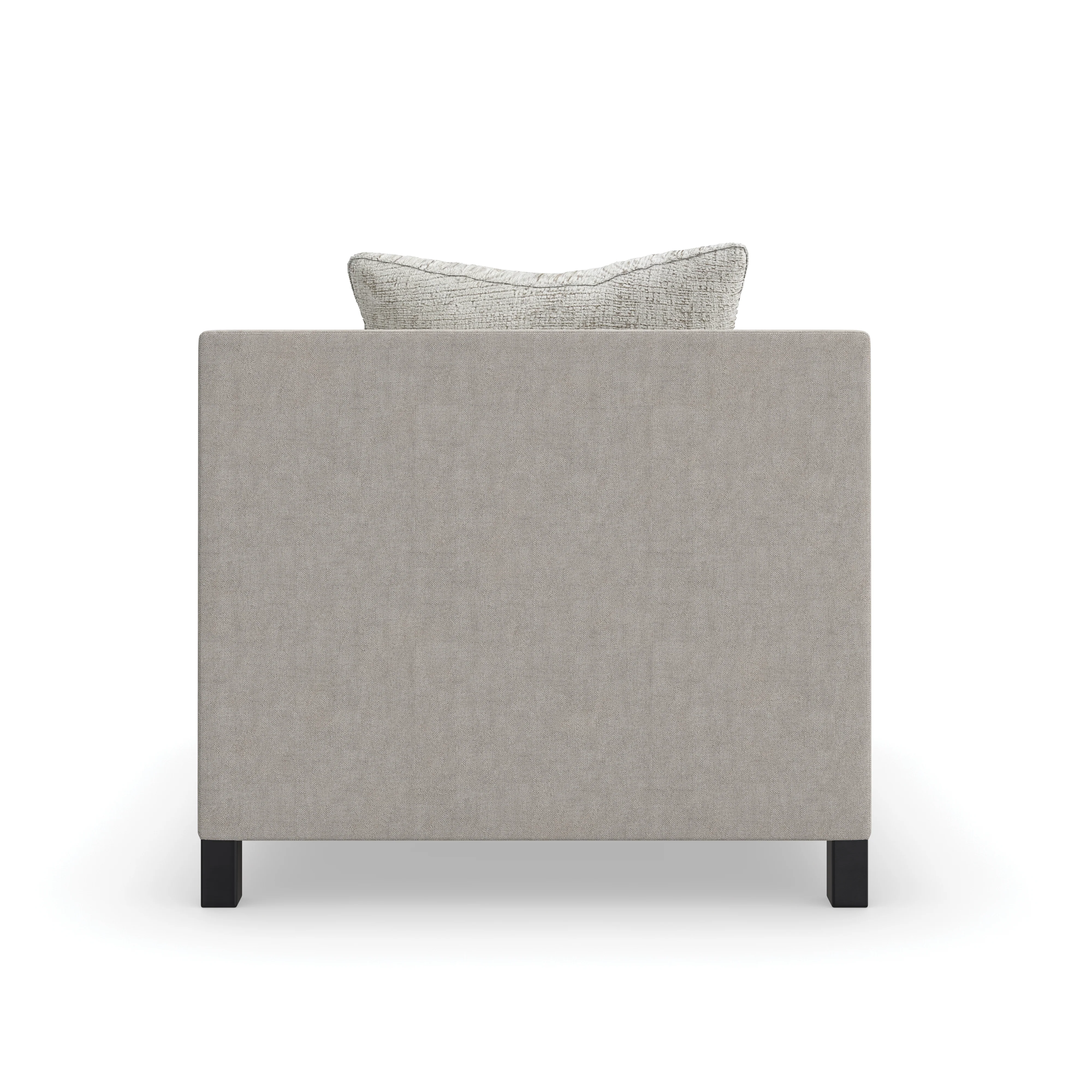 Tuxedo Armless Chair - Image 4