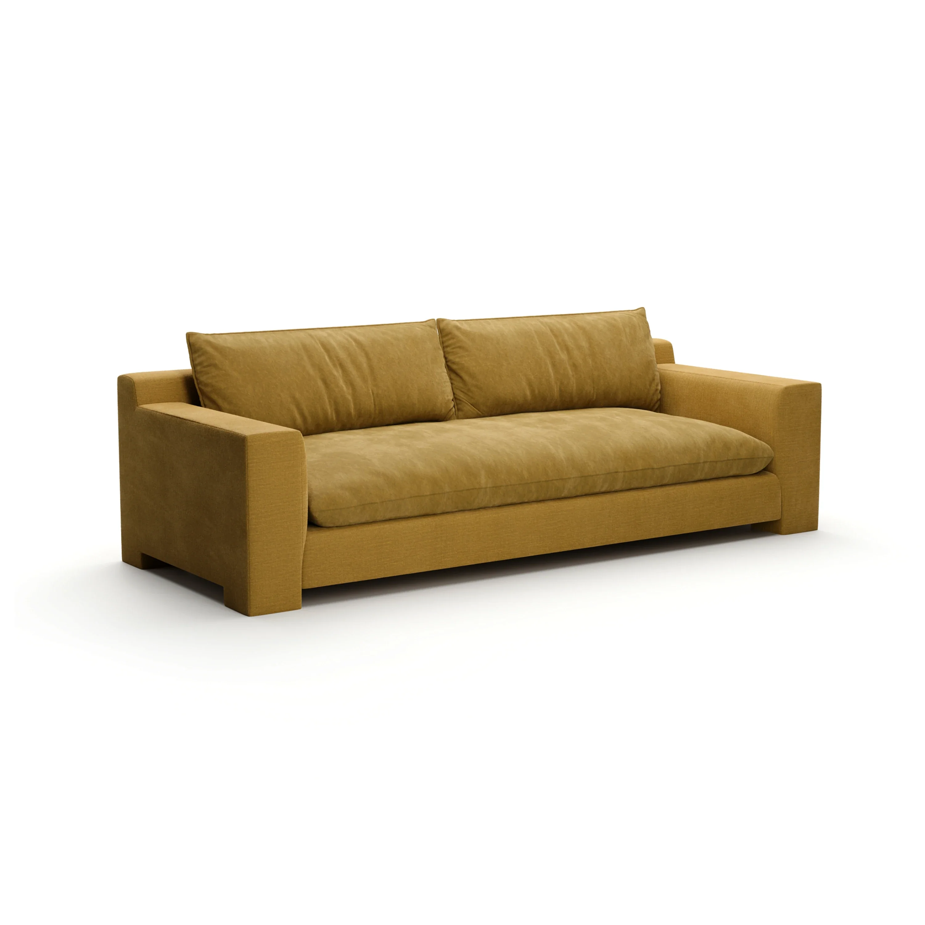 Devon 98" Sofa Camel - Image 4