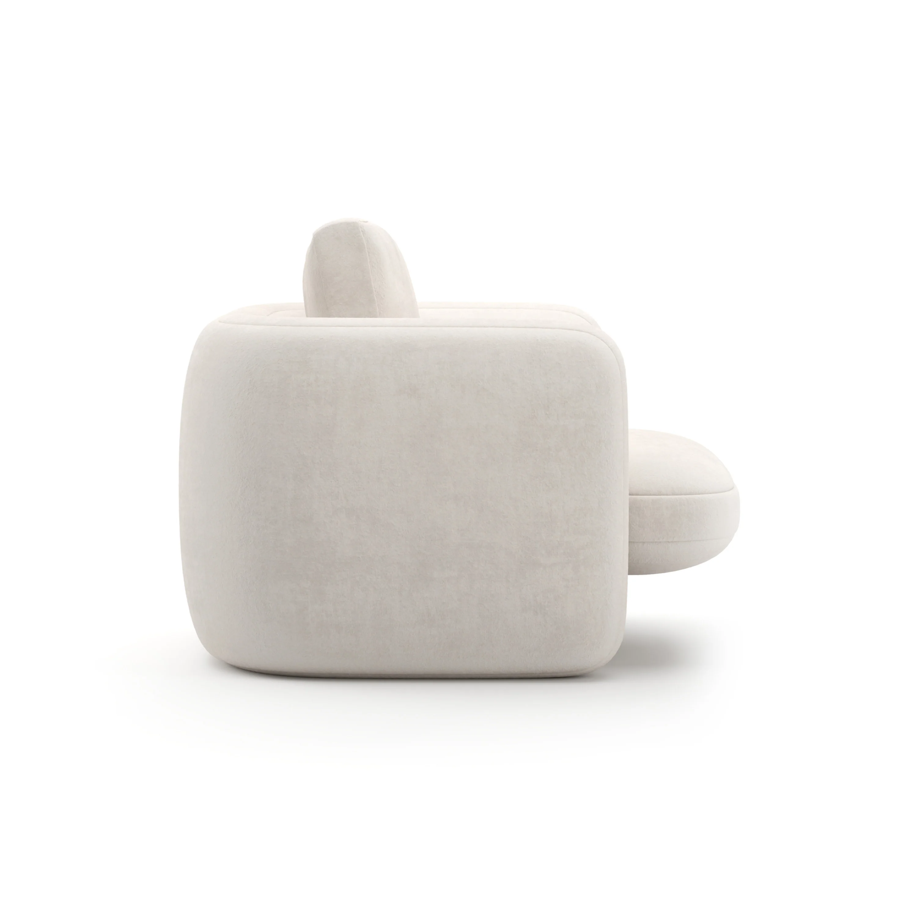 Overlap Chair Ecru - Image 8