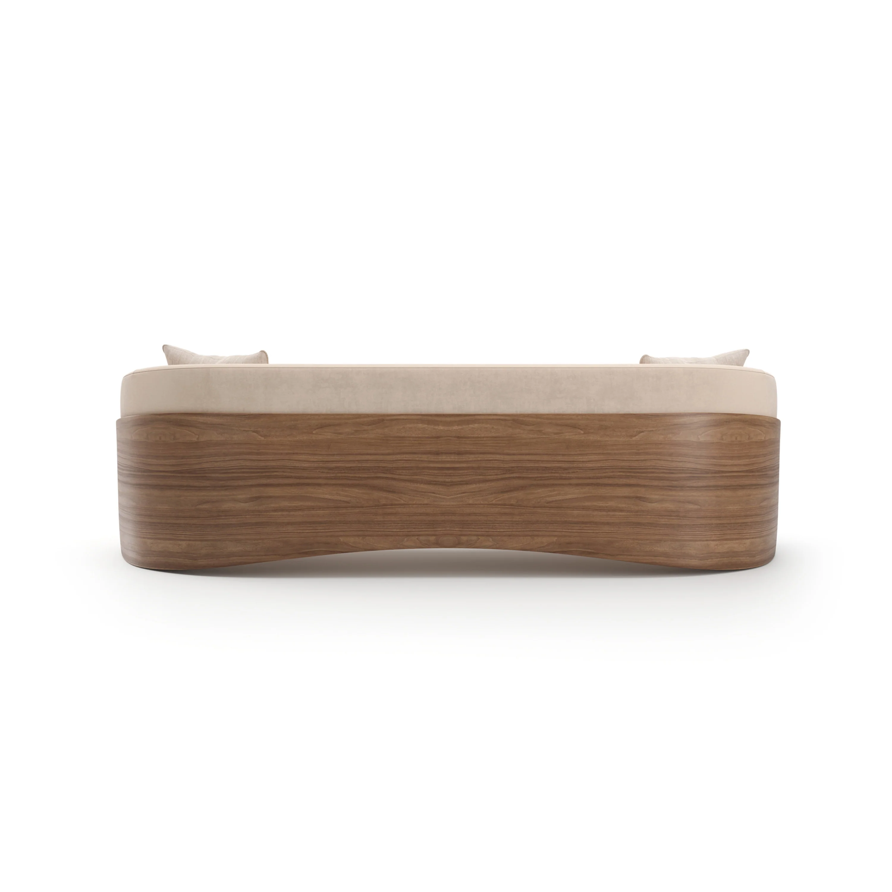 Fleur Wood Back Sofa - Image 7