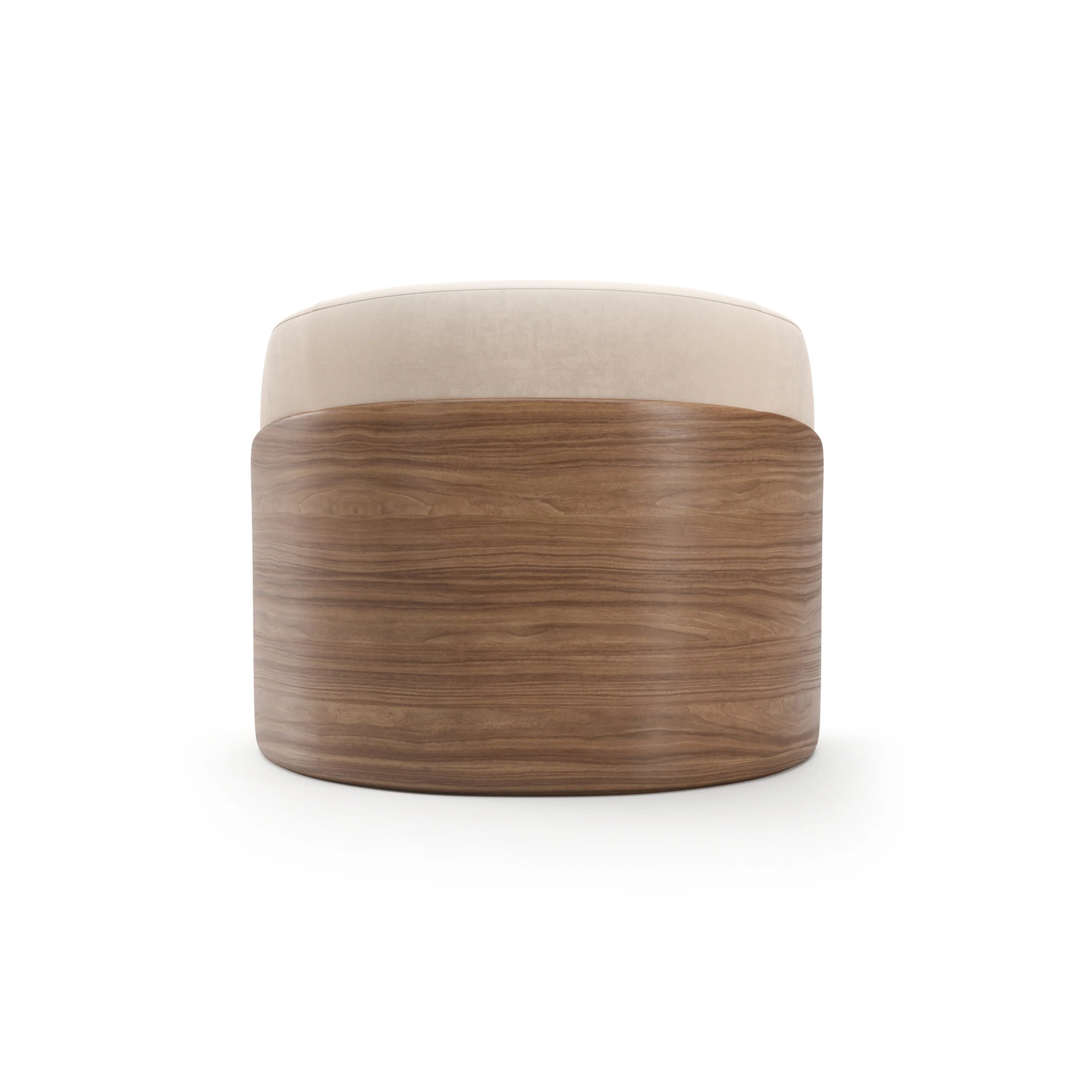 Fleur Wood Back Lounge Chair - Image 6