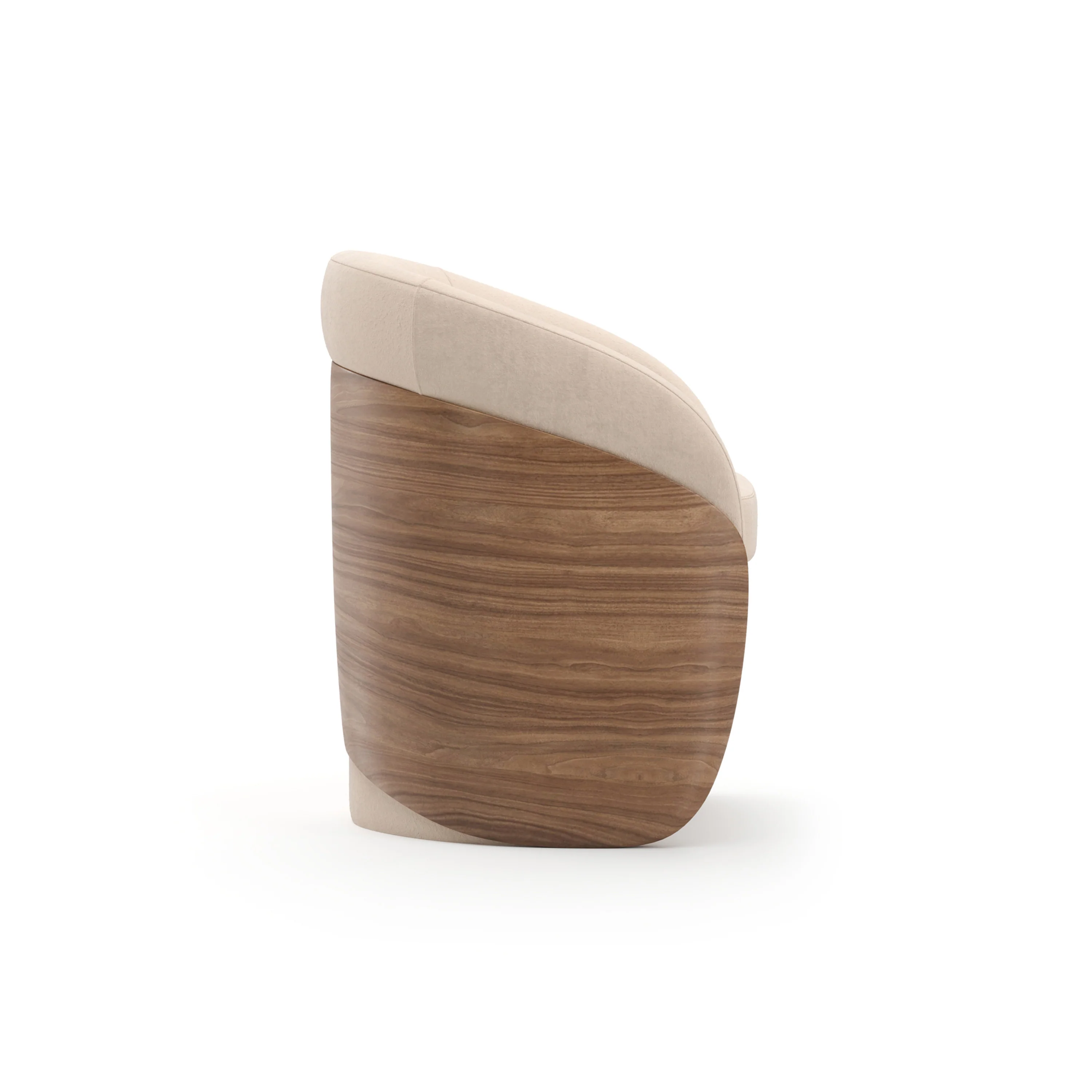 Fleur Wood Back Dining Chair - Image 7