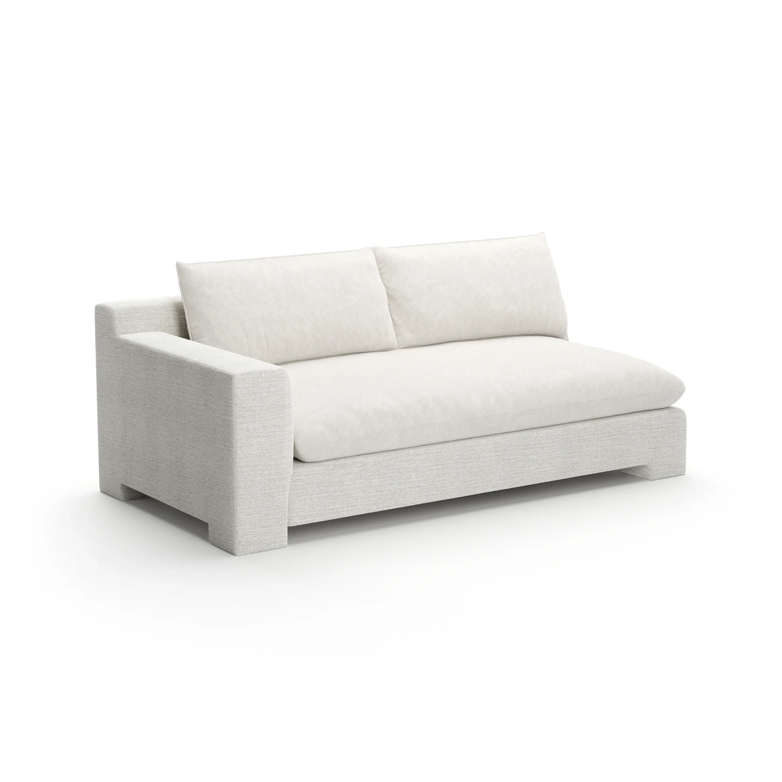 Devon Laf Loveseat Ivory - Image 4