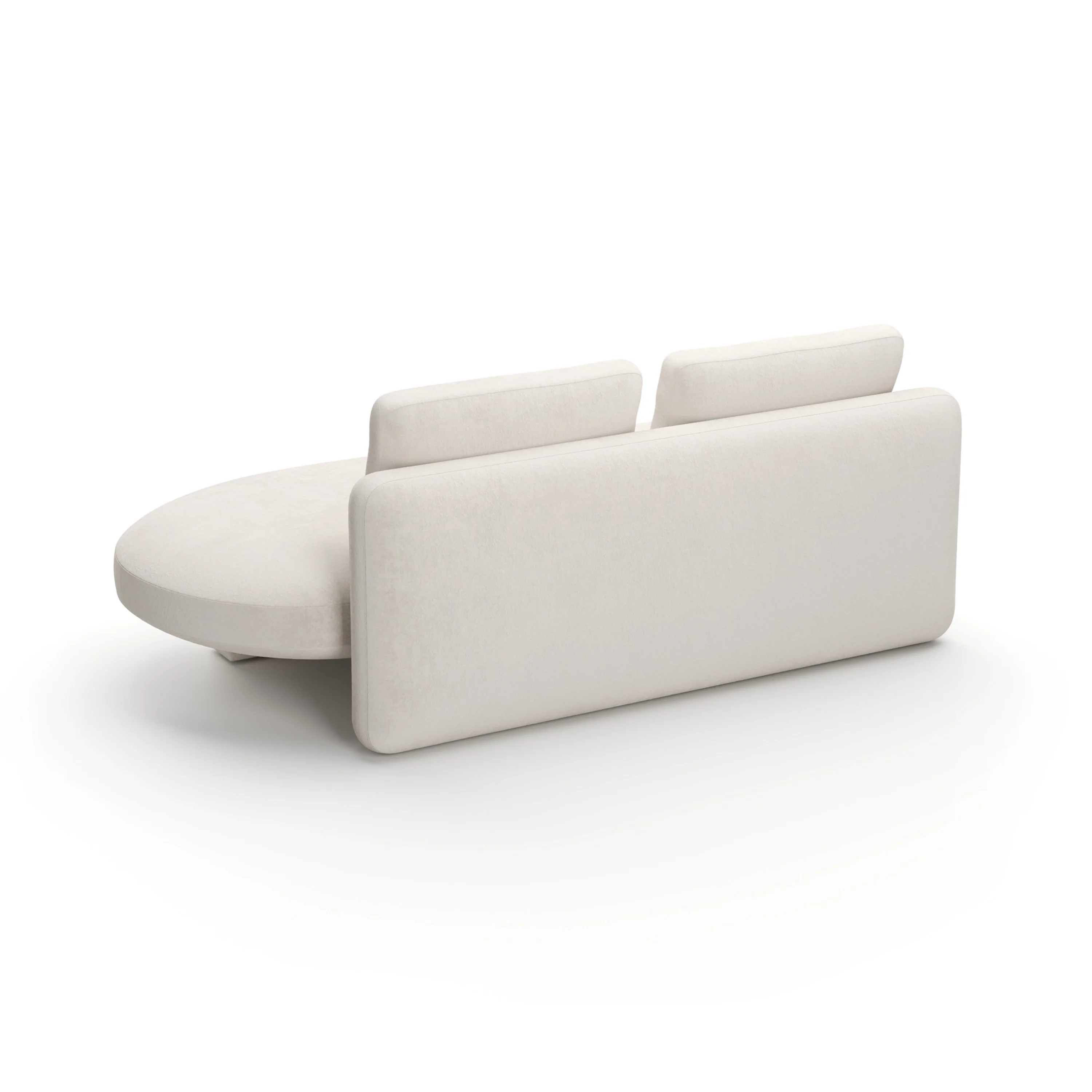Overlap Laf Armless Bumper Ecru - Image 4