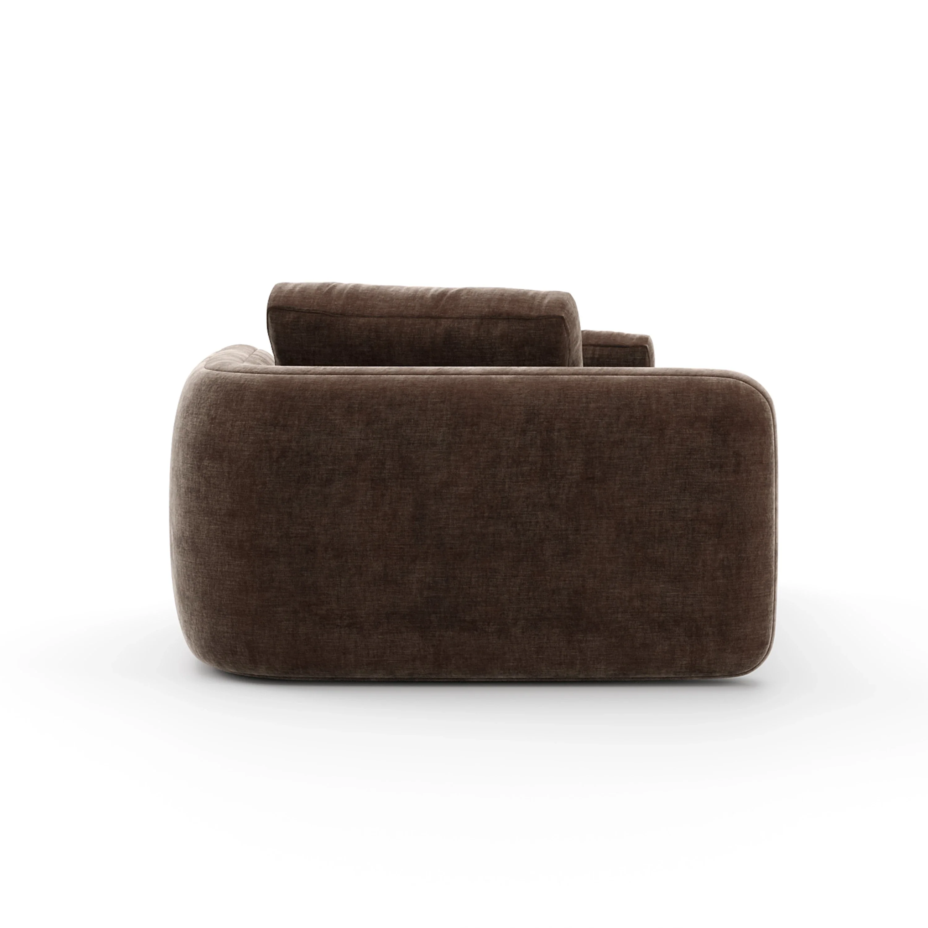 Overlap Raf Chaise Dark Taupe - Image 7