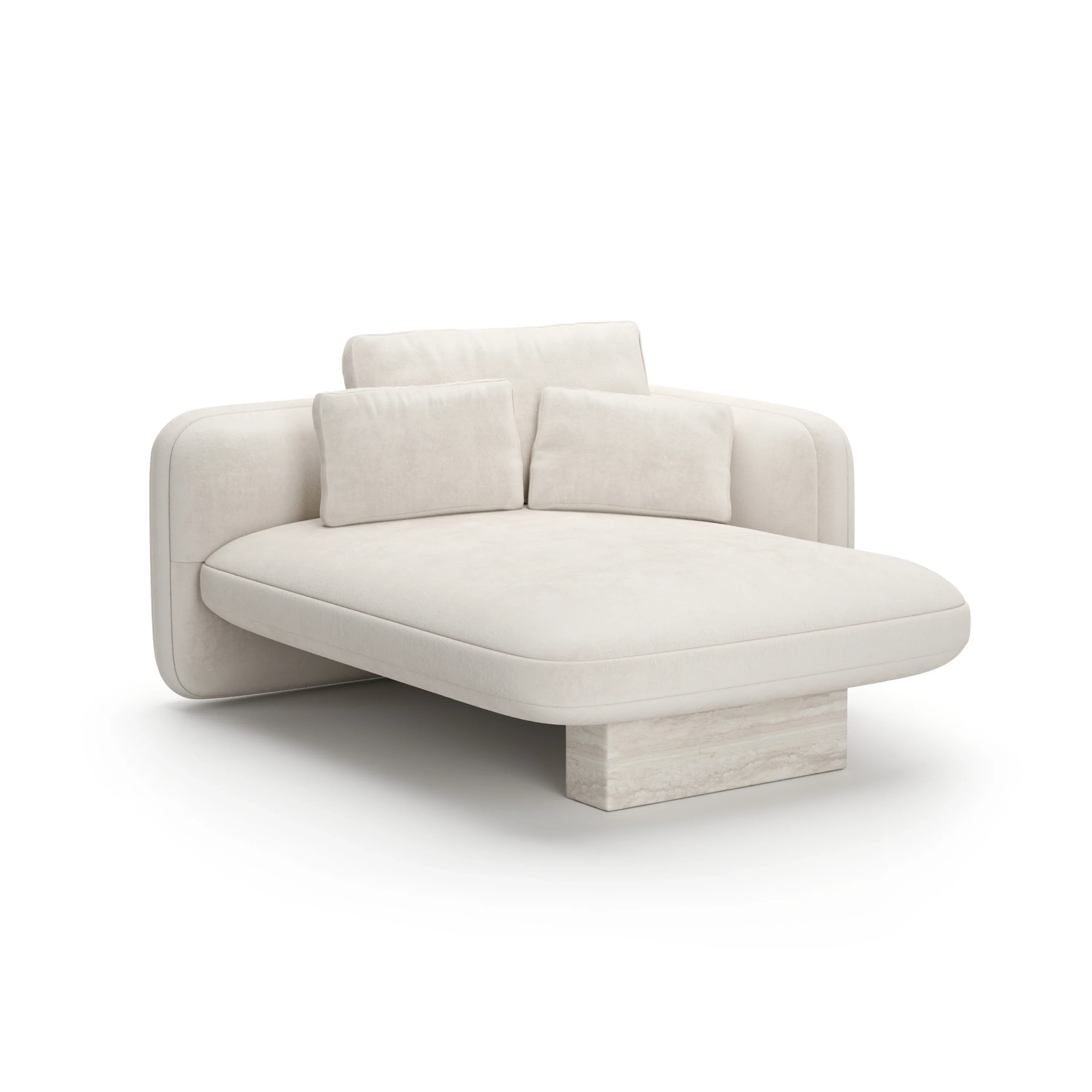 Overlap Raf Chaise Ecru - Image 2